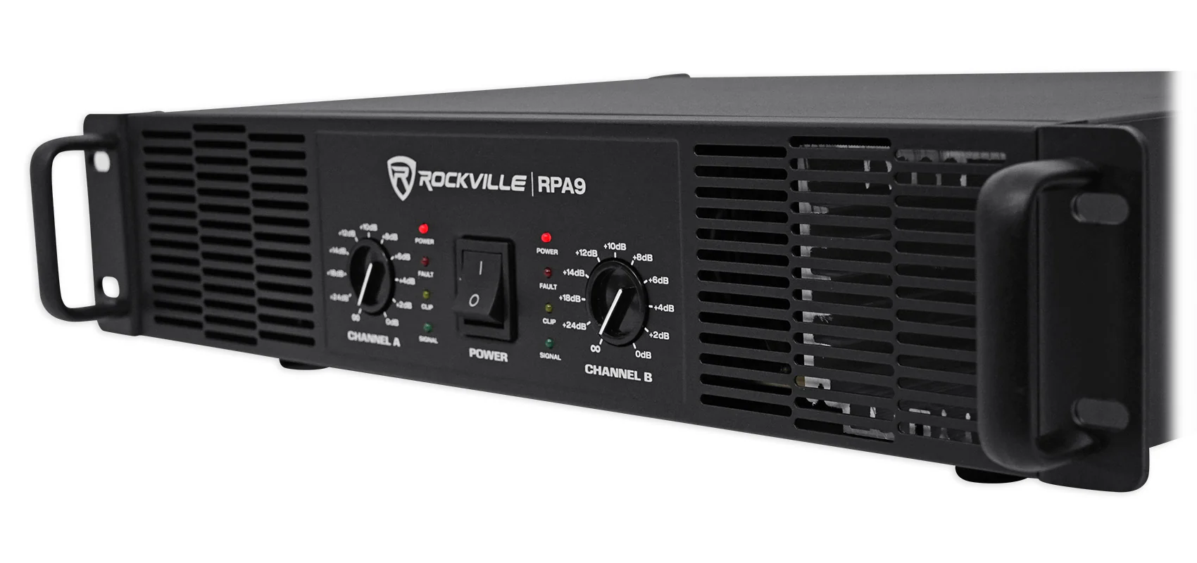 RSG12.28 Dual 12" Speakers 2-Pack + RPA9 Power Amplifier Bundle - Image 6
