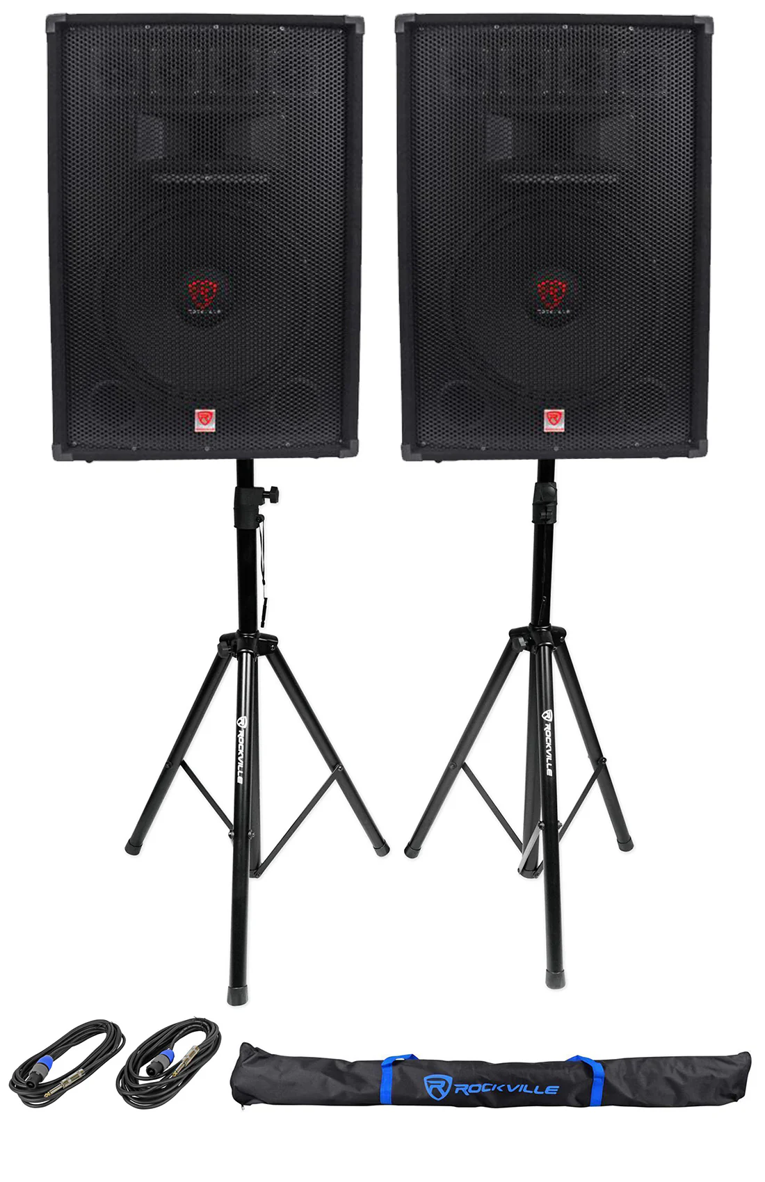 RSG15.4 2-Pack + Tripod Stands & Cables Bundle