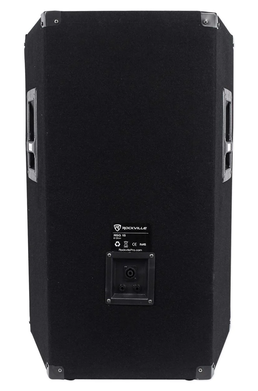 RSG15 Speakers 2-Pack + RPM870 Powered Mixer + 50' Cables Bundle - Image 3