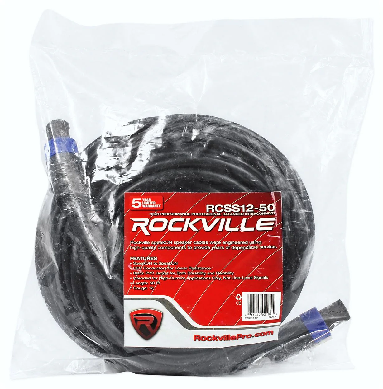 RSG15 Speakers 2-Pack + RPM870 Powered Mixer + 50' Cables Bundle - Image 8