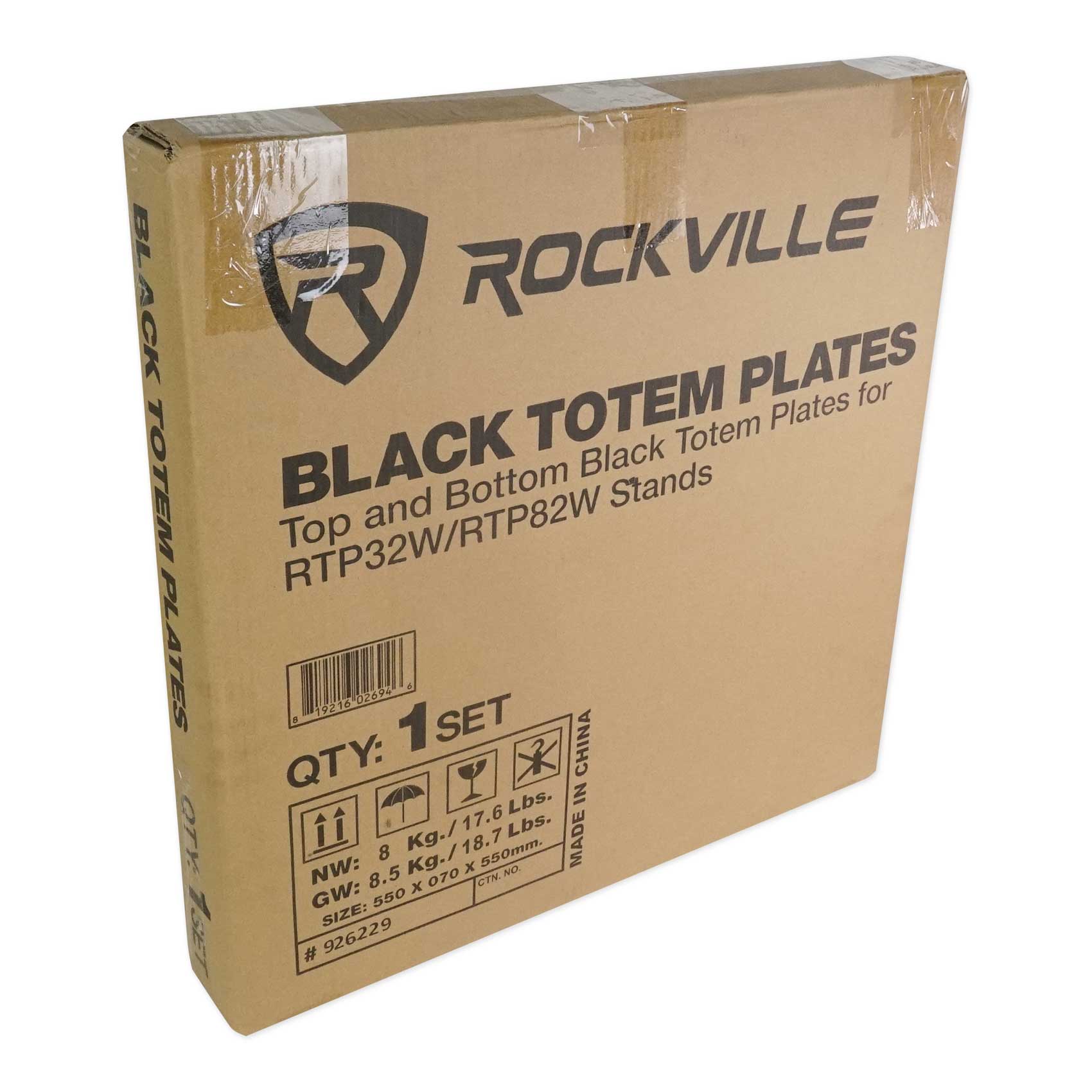 RTP82W White 2-Pack + Black Totem Plates Bundle - Image 16