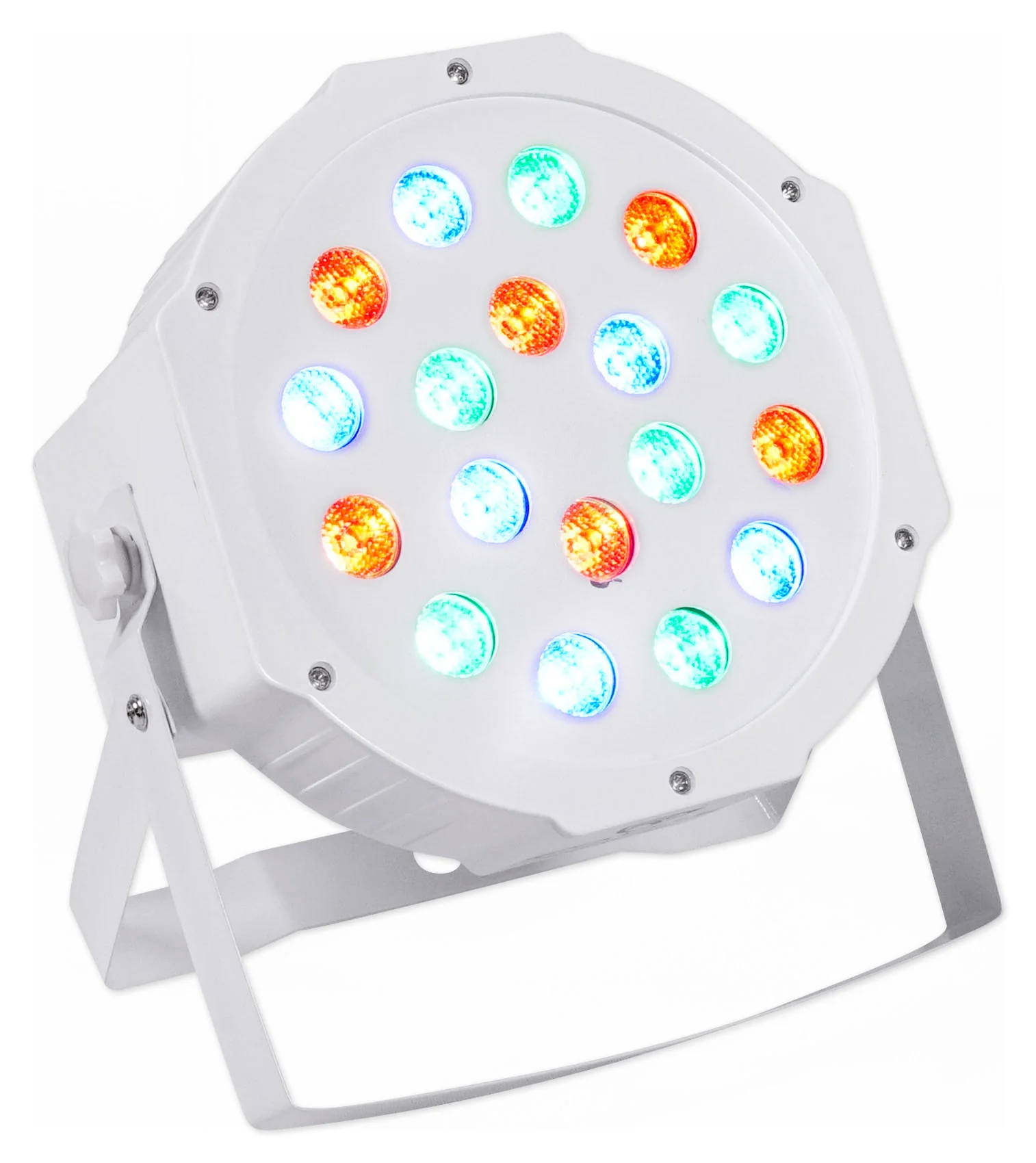 RVLS1 Lighting Stands 2-Pack + RockOn-7 & RockPAR50 White + ROCKFORCE 384 Bundle - Image 9