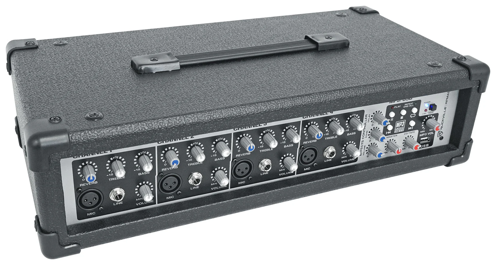SPG88 8" 2-Pack + RPM45 Powered Mixer Bundle - Image 7