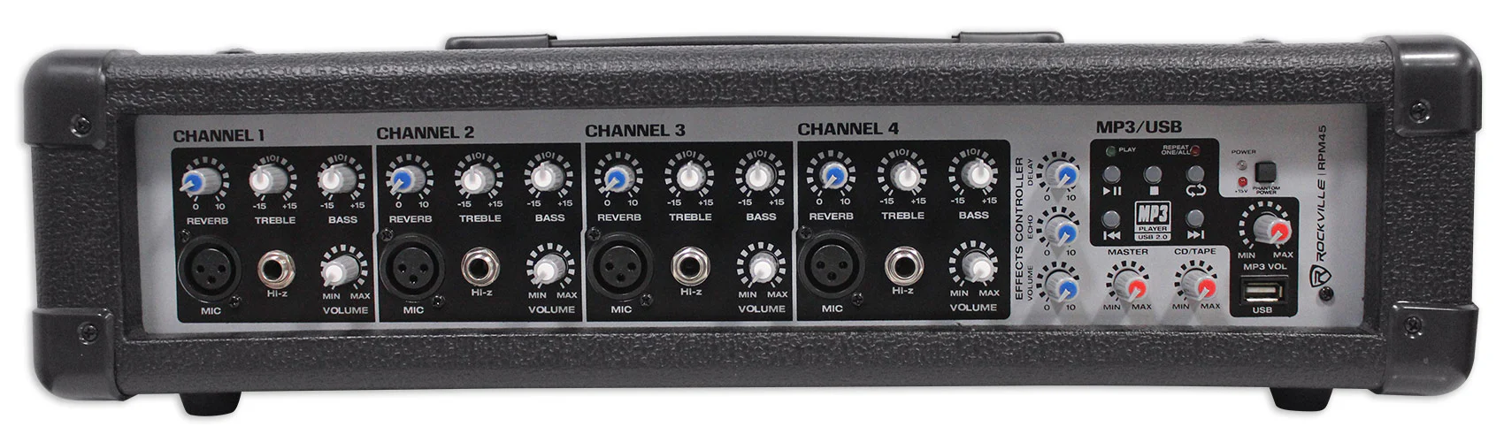 SPGN124 2-Pack + RPM45 Powered Mixer Bundle - Image 2