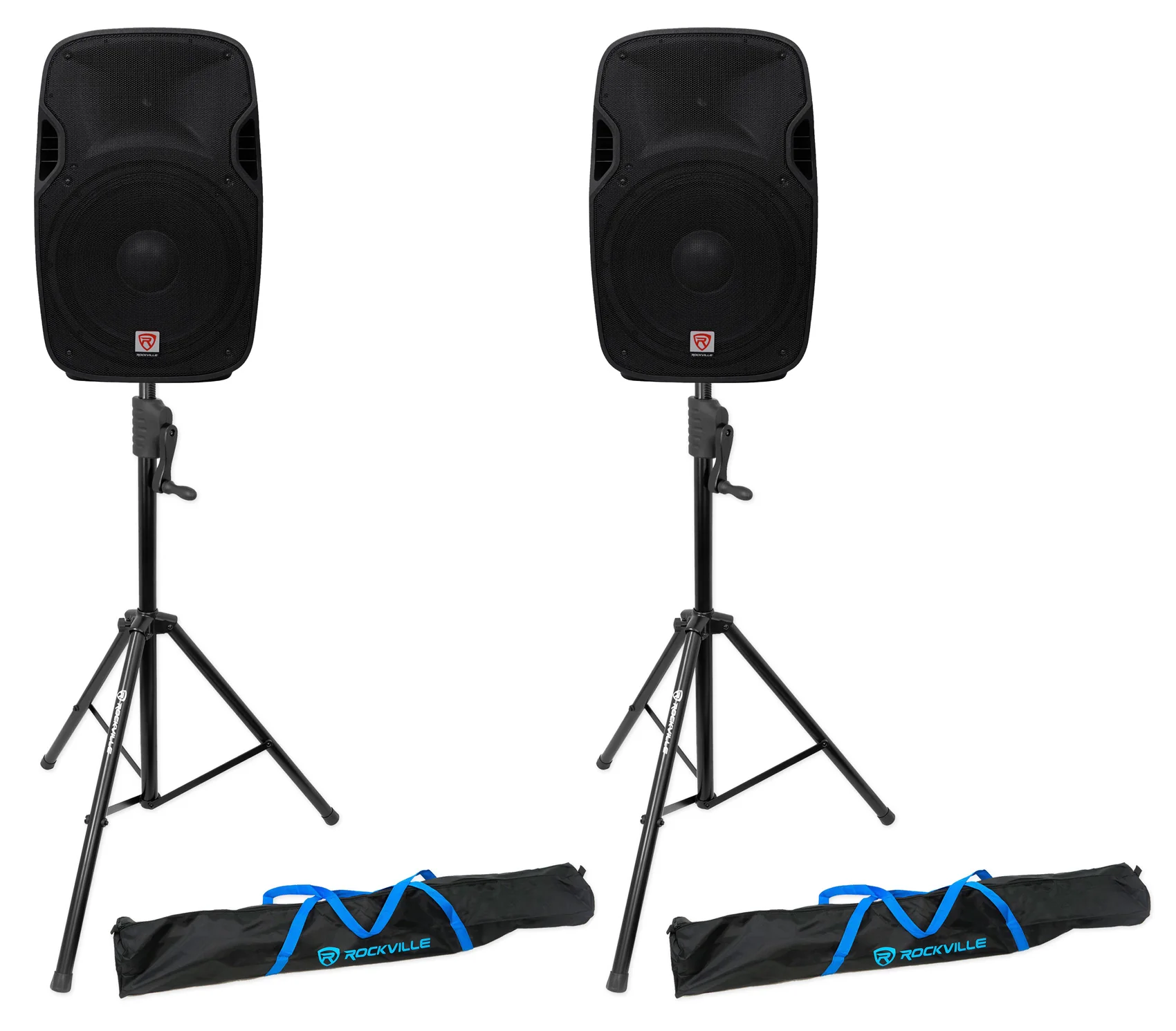SPGN158 2-Pack + RVCS2 Crank-Up Stand Bundle