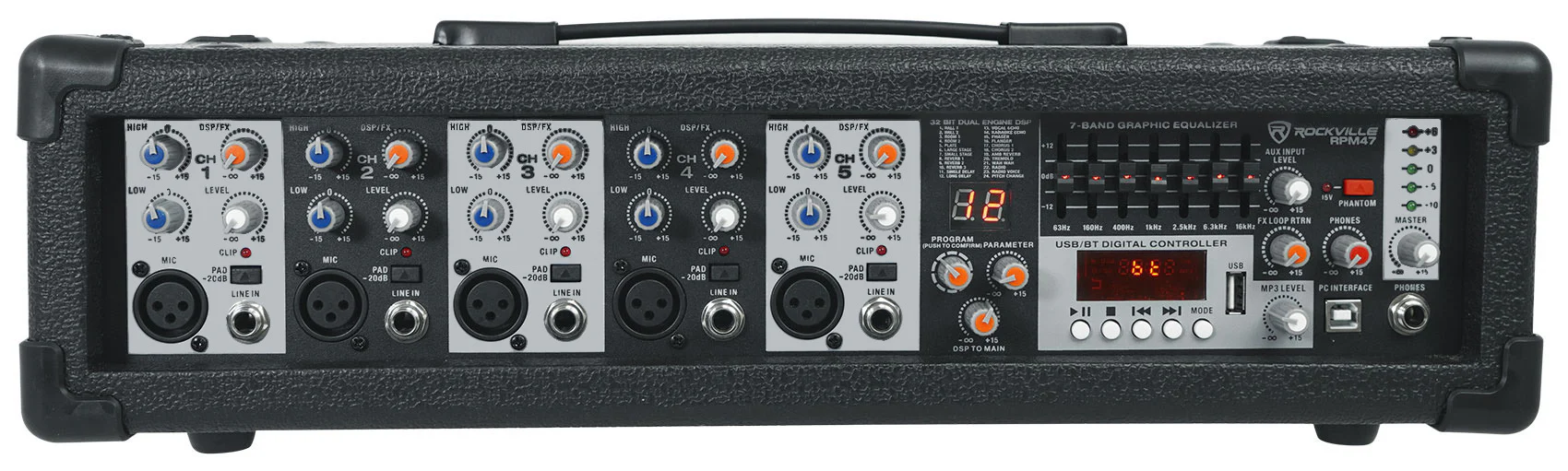 SPGN158 2-Pack + RPM47 Powered Mixer + Mics Bundle - Image 4