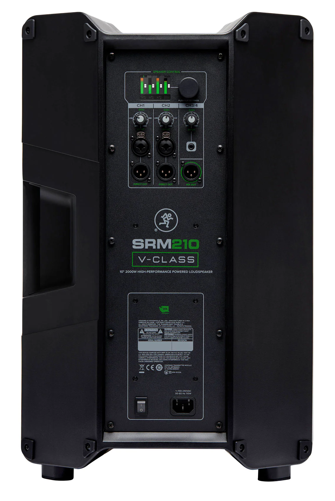 2 Mackie SRM210 V-Class 10” 2000w Powered Bluetooth PA DJ Speakers+Stands+Covers - Image 14