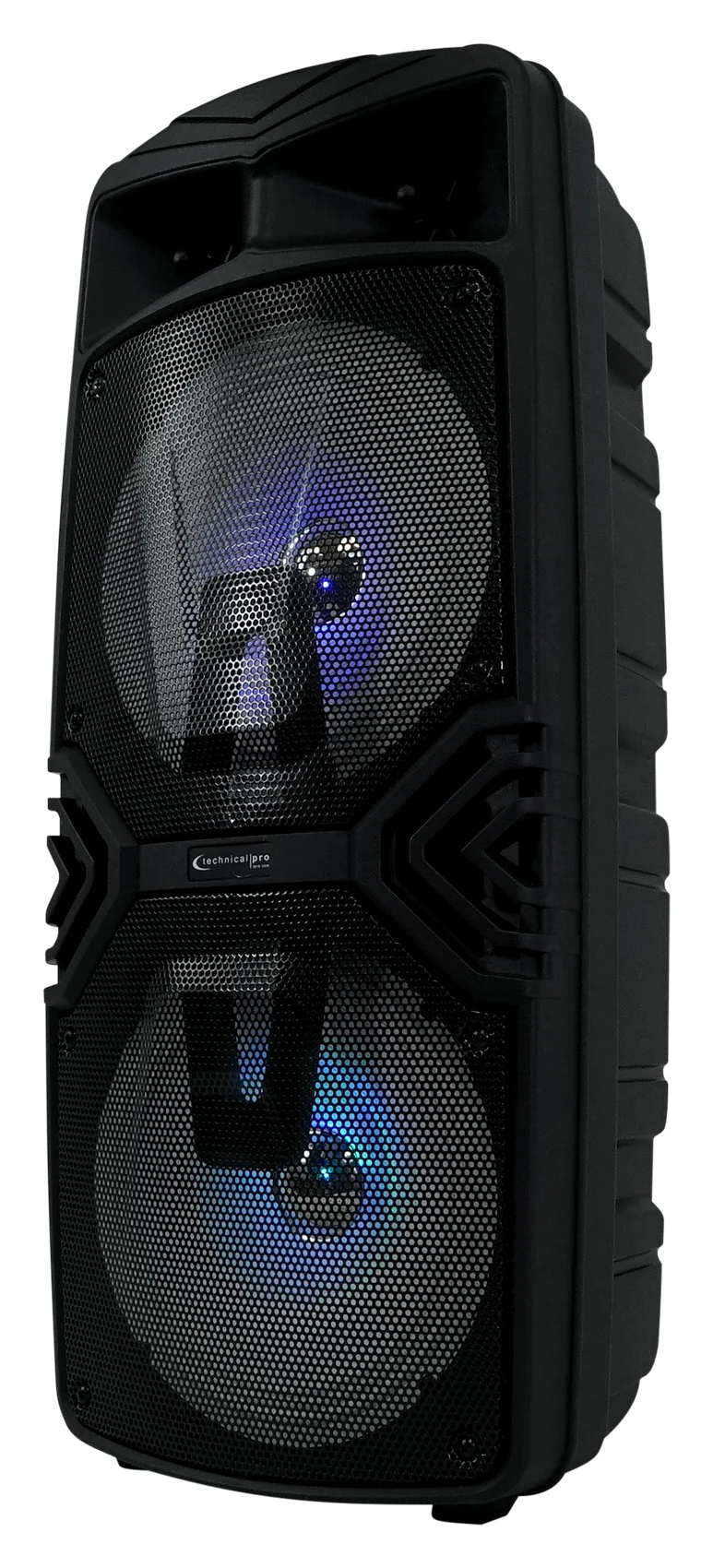 2) Technical Pro Dual 8" Wireless Rechargeable Backyard DJ Party Speakers + Mics - Image 6