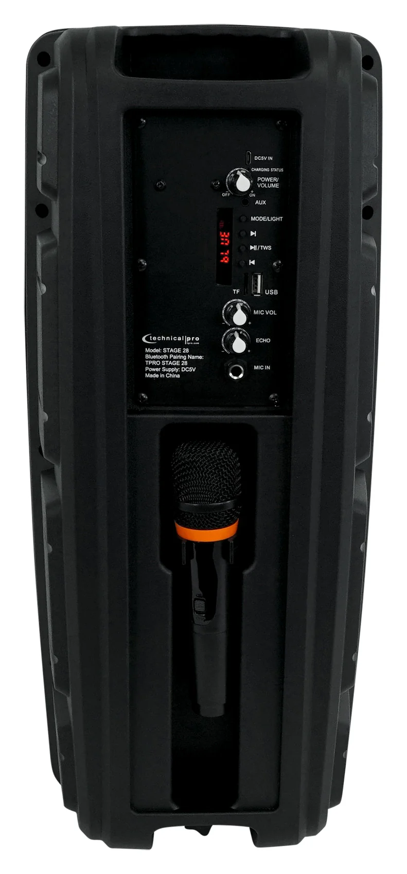 2) Technical Pro Dual 8" Wireless Rechargeable Backyard DJ Party Speakers + Mics - Image 8