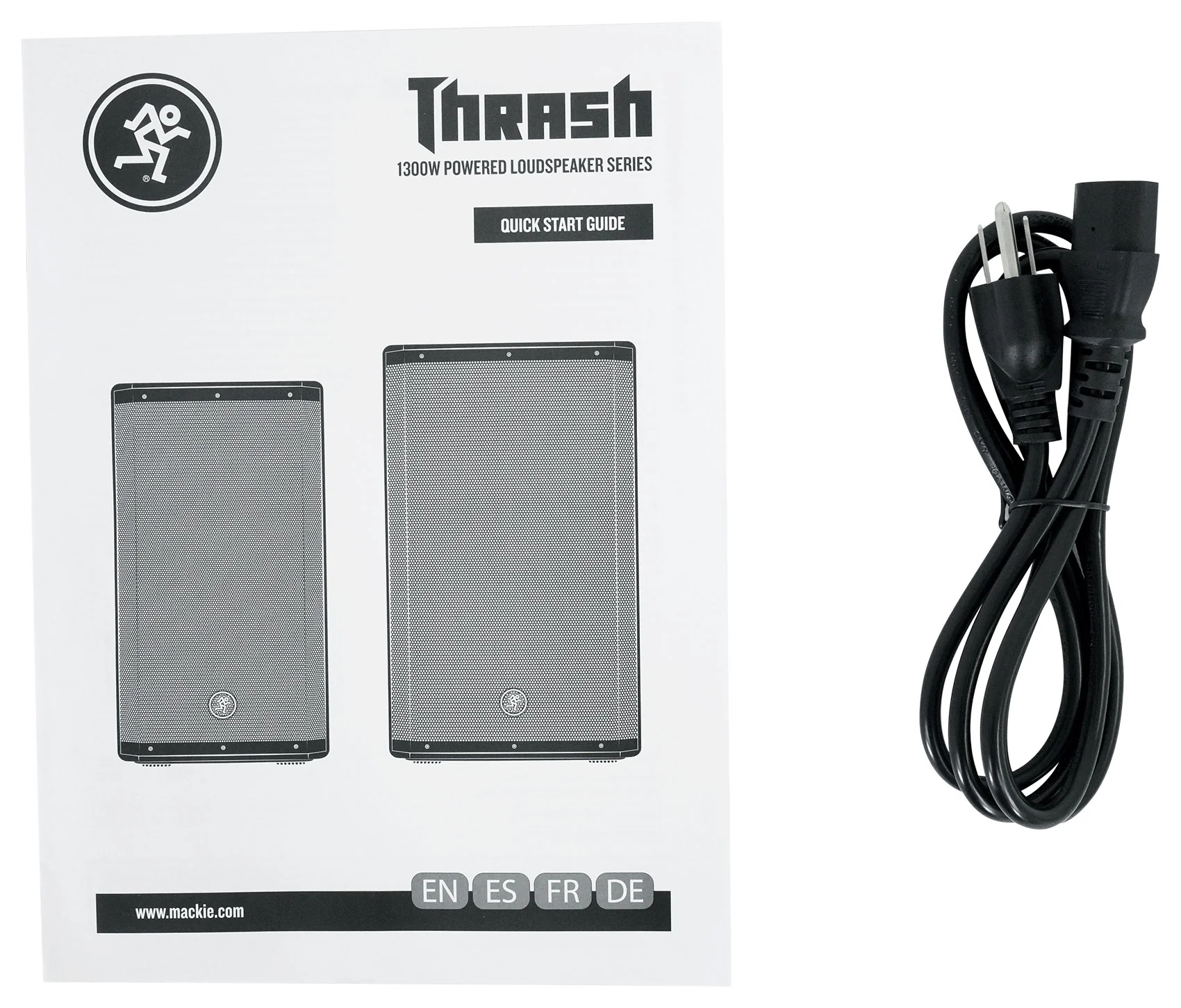 DJ Package w/ (2) Mackie Thrash212 12" Powered Speakers+Stands+Mic+Headphones - Image 15