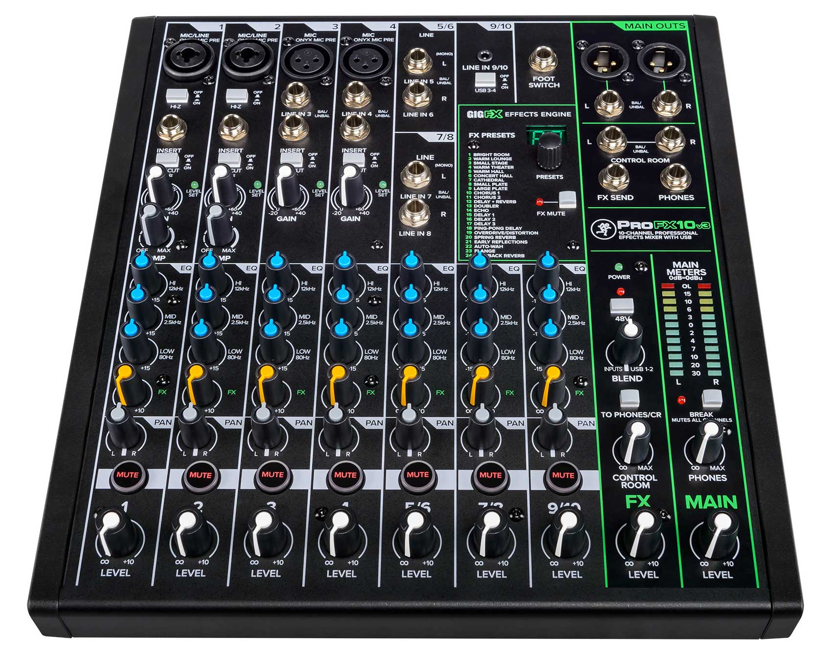 TITAN 15 15" Speakers 2-Pack + ProFX10v3 Mixer Bundle - Image 2