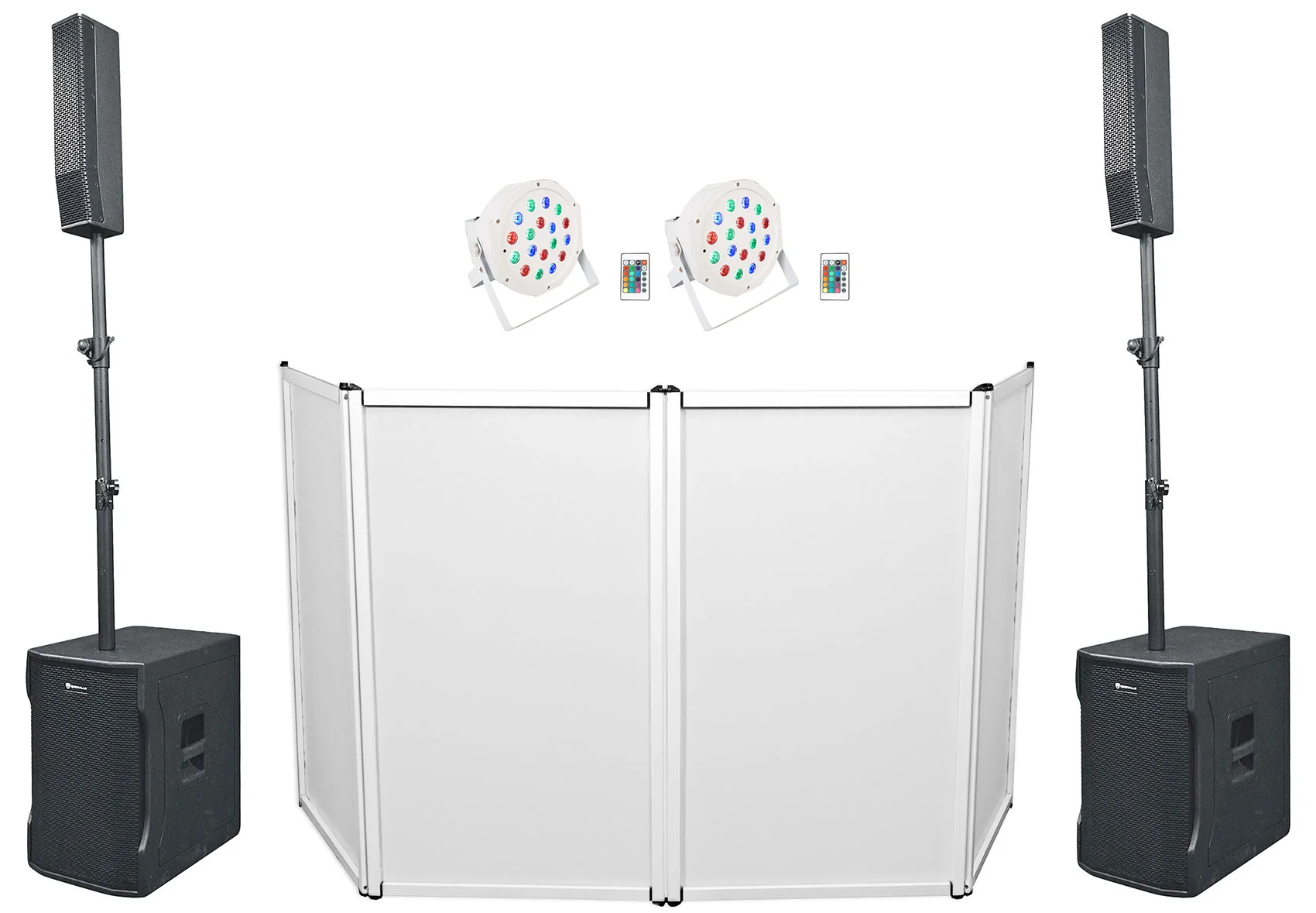 (2) TITAN COLUMN 12 DJ PACKAGE 2