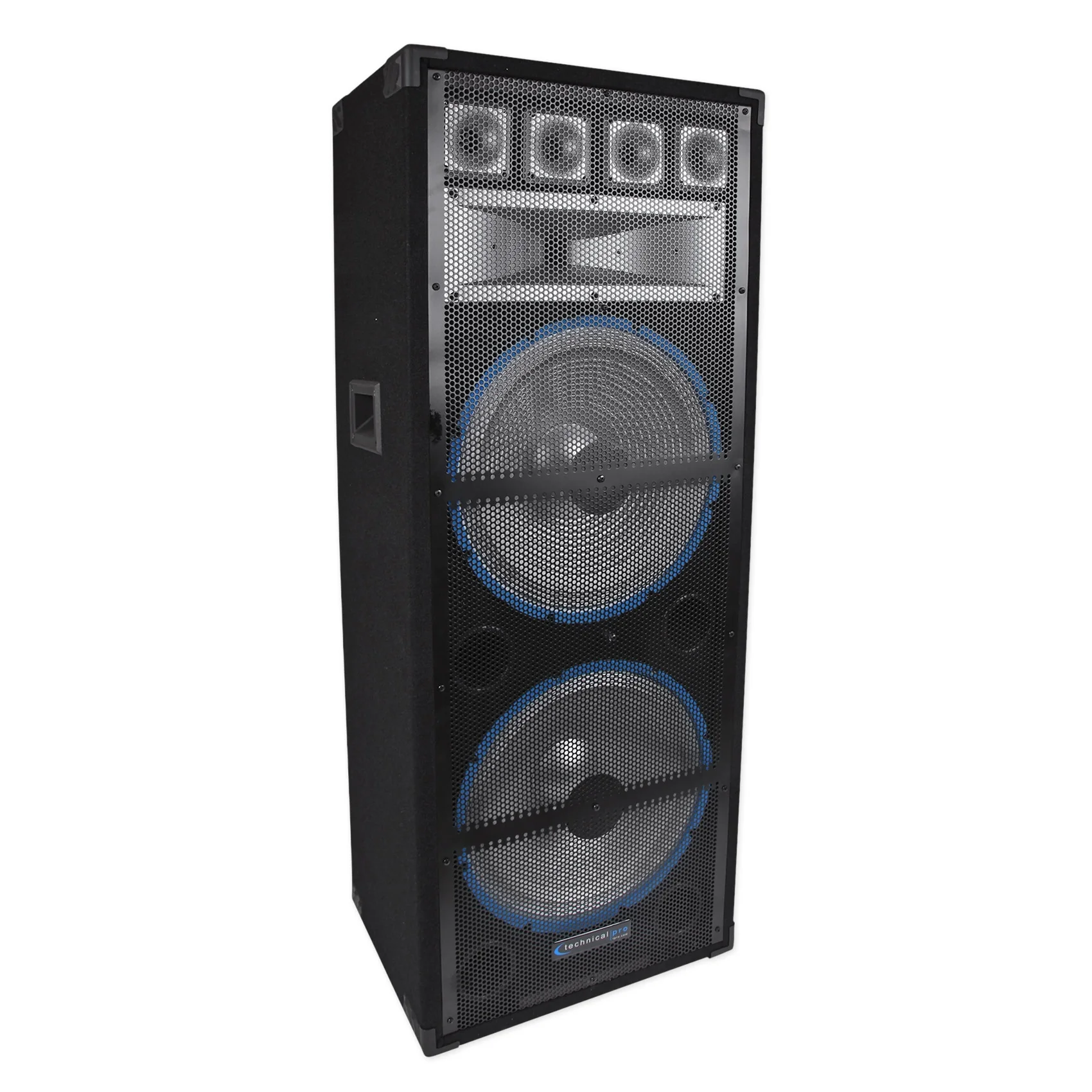 DJ Package w/ (2) Dual 15" 1800 Watt LED Speakers+Amplifier+Mixer+Mic+Headphones - Image 4