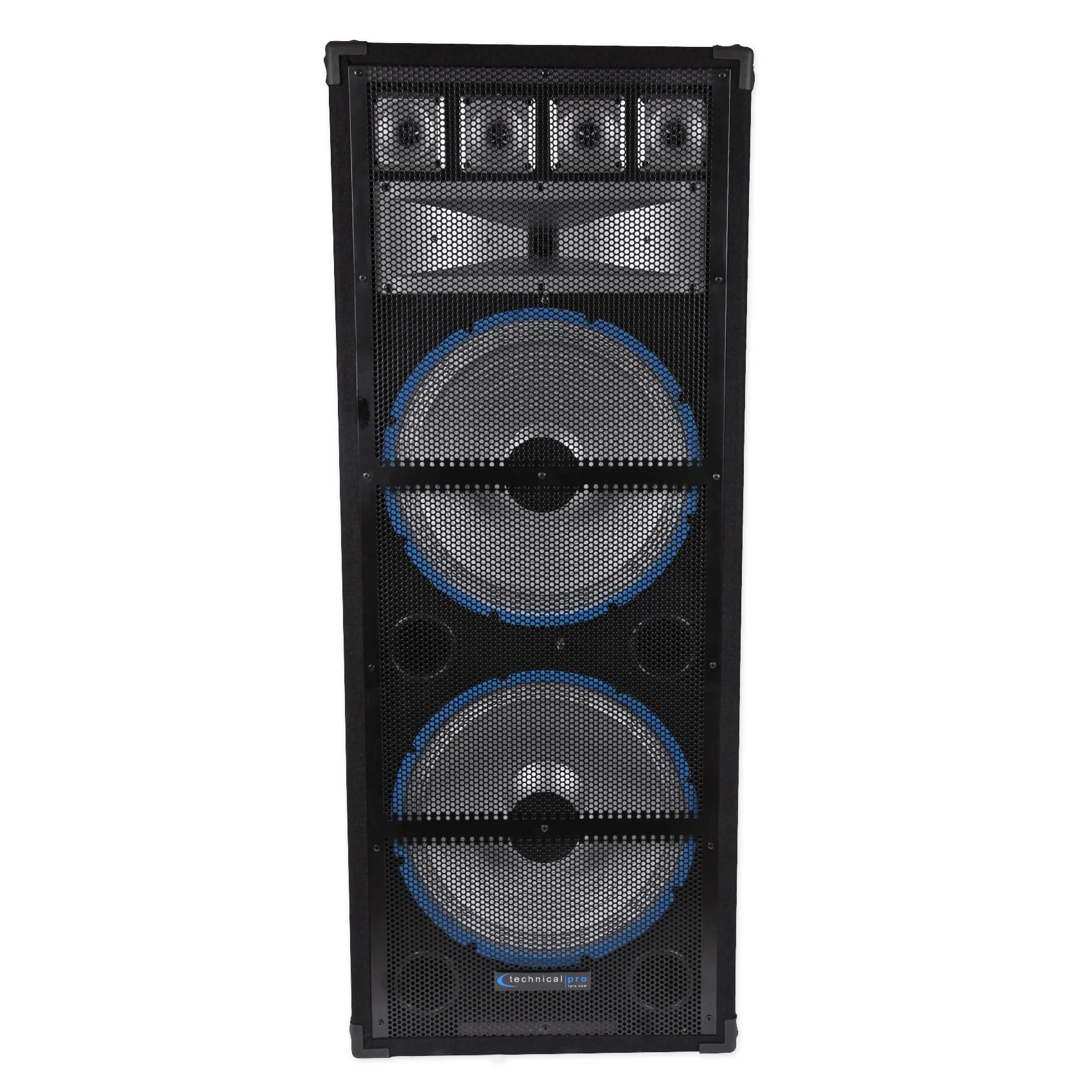 DJ Package w/ (2) Dual 15" 1800 Watt LED Speakers+Amplifier+Mixer+Mic+Headphones - Image 5