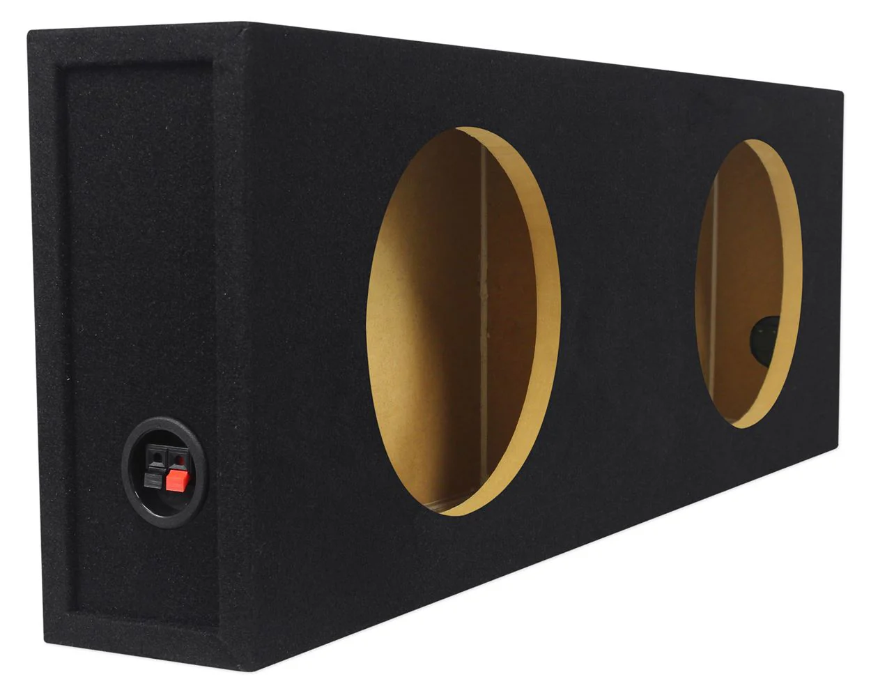 (2) Rockville W10T4-S2 10" Shallow 2400 Watts Car Subwoofers+Sealed Sub Enclosure - Image 6