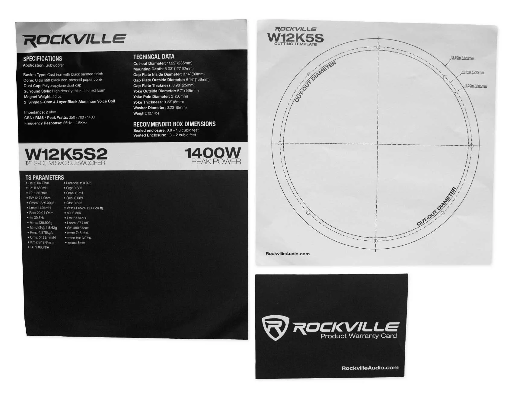 W12K5S2 12 2-Pack + KRYPTON-M2 Mono Amplifier Bundle - Image 5