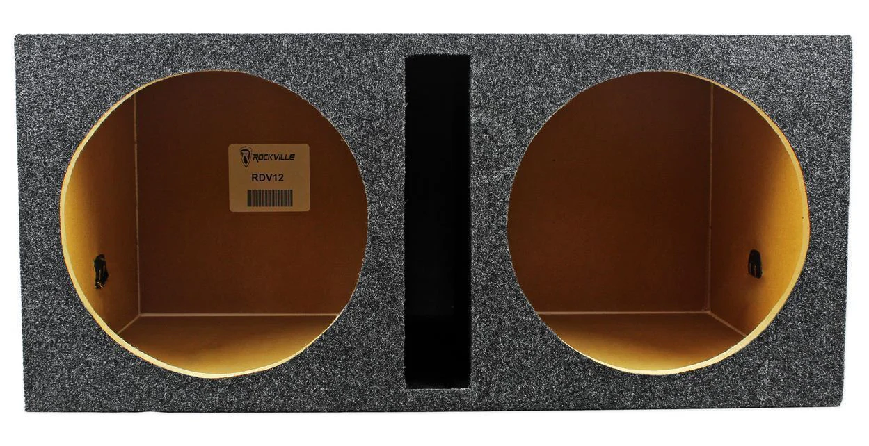 K9 Series 12" D2 V3 Subwoofer 2-Pack + Dual 12" Vented Enclosure Bundle - Image 6
