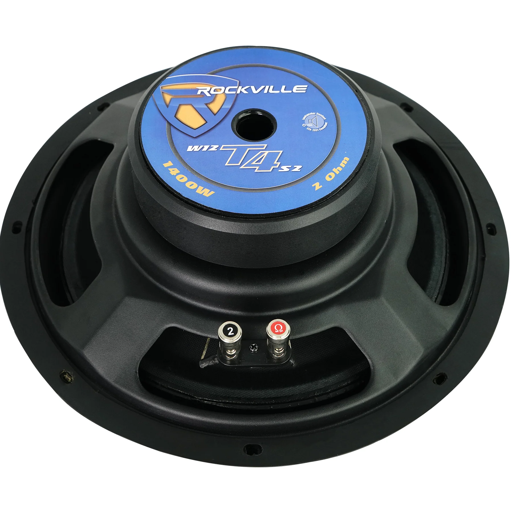 W12T4 12" 2-Ohm Shallow Subs 2-Pack + Dual 12" Chevy/GMC Crew Cab Box Bundle - Image 7