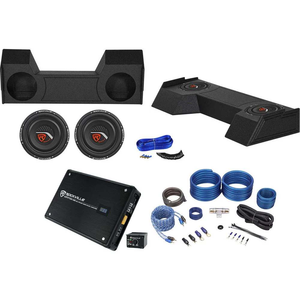W12T4S2 12 2-Pack + KRYPTON-M2 Mono Amplifier Bundle