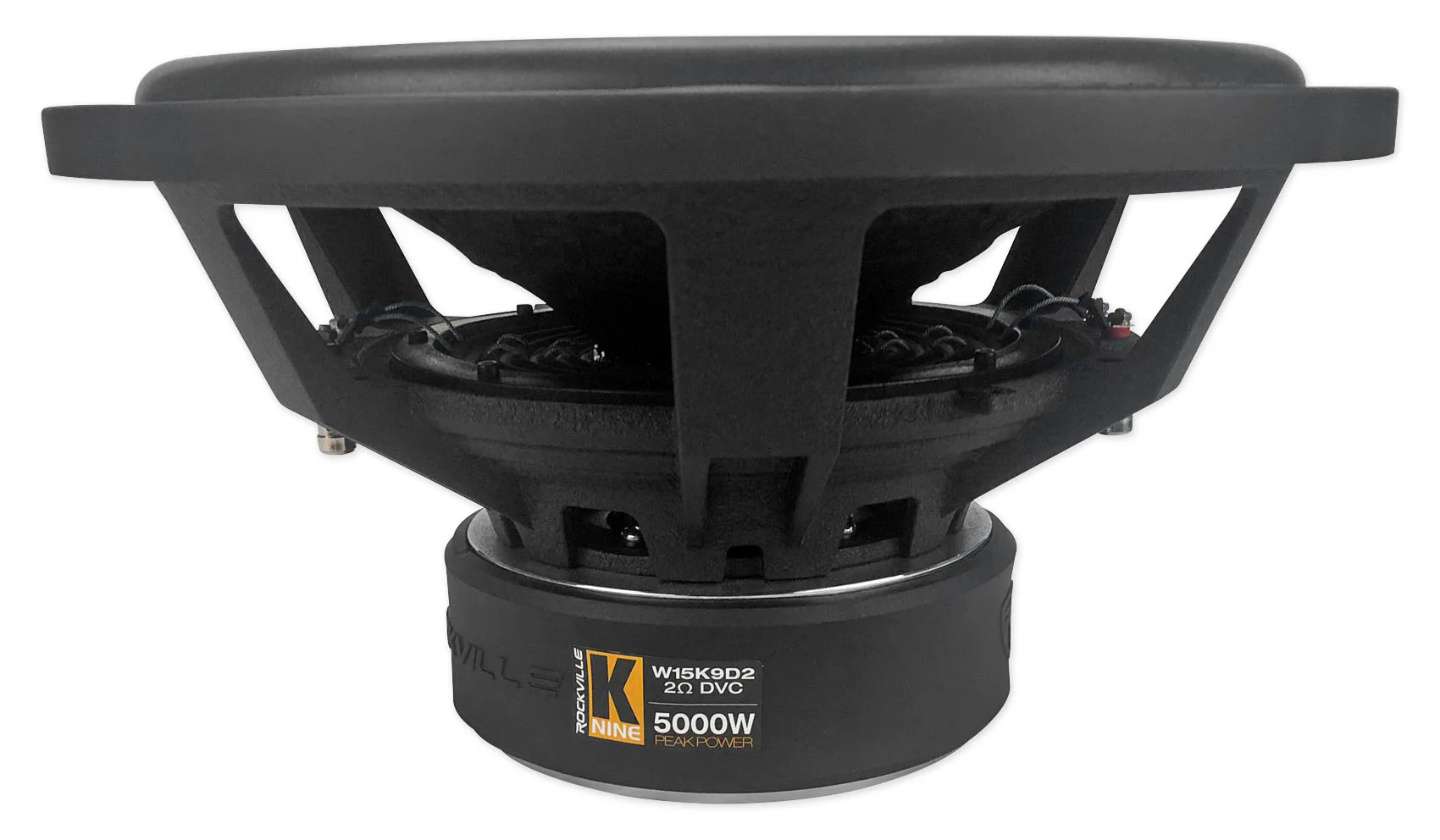 K9 Series 15" D2 Subwoofer 2-Pack + Dual 15" Sealed Enclosure Bundle - Image 6