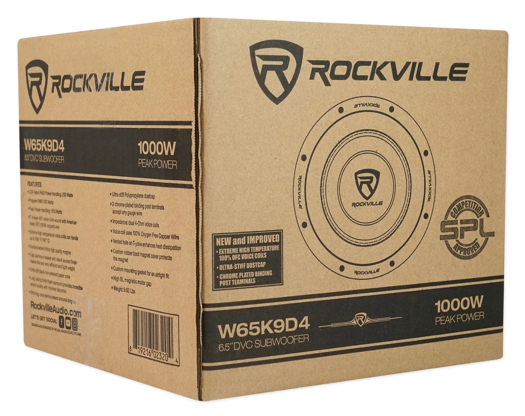 Rockville W65K9D4 2-Pack + CXA400.1 Amplifier Bundle - Image 7