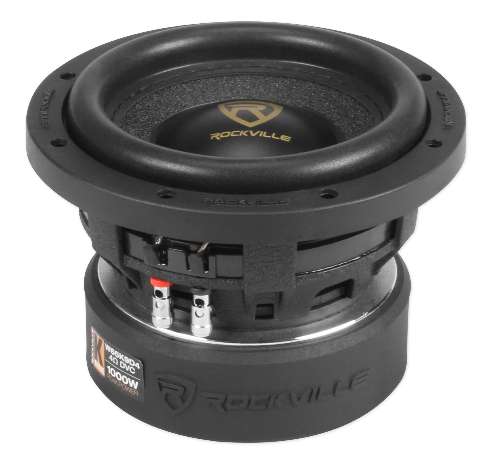 W65K9D4 6.5" Subwoofers 2‑Pack + KRYPTON M1 Mono Amp Bundle - Image 6