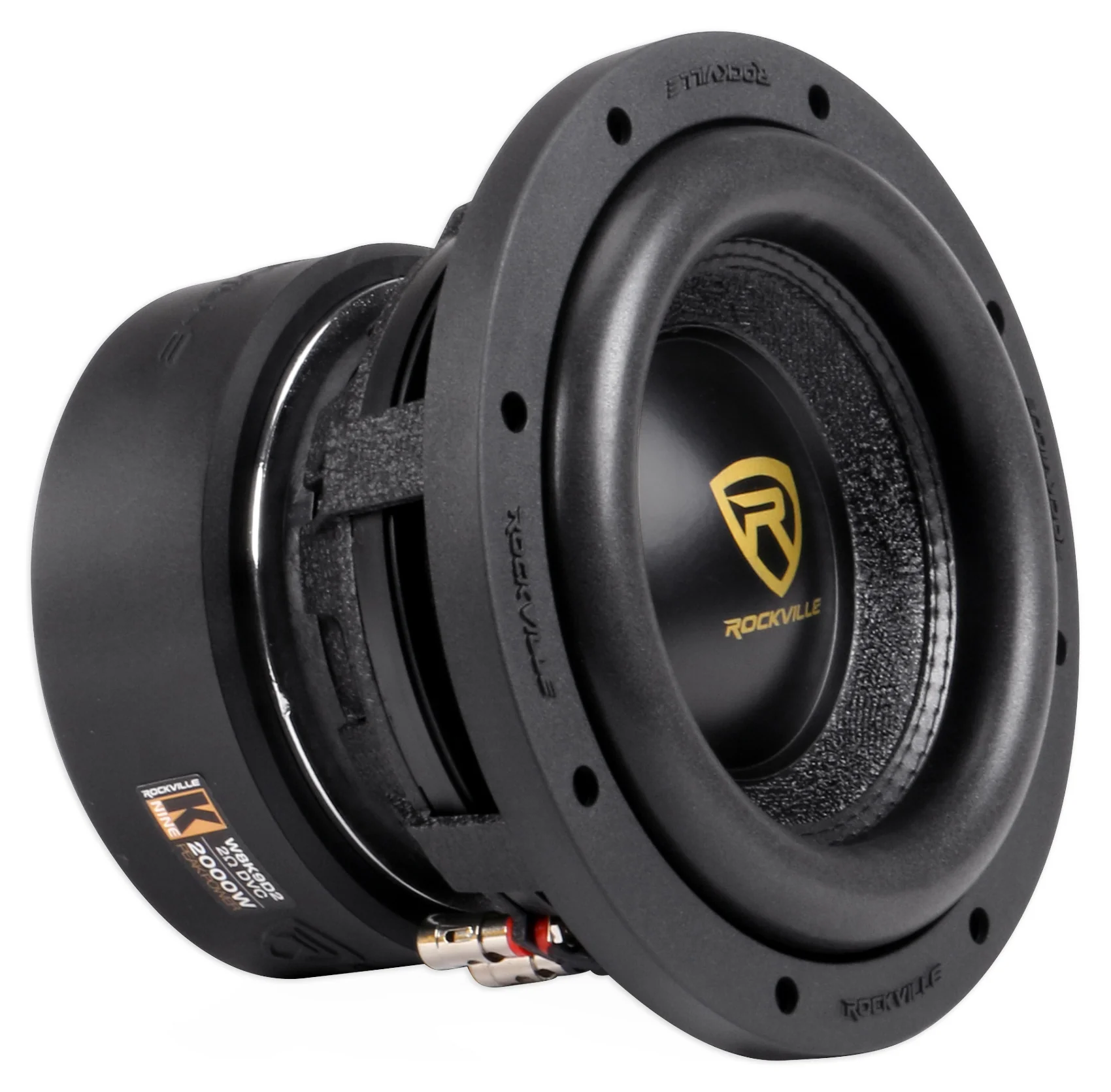 W8 K9 Series 8" Underseat Subs 2-Pack + dB14 Amplifier Bundle - Image 4