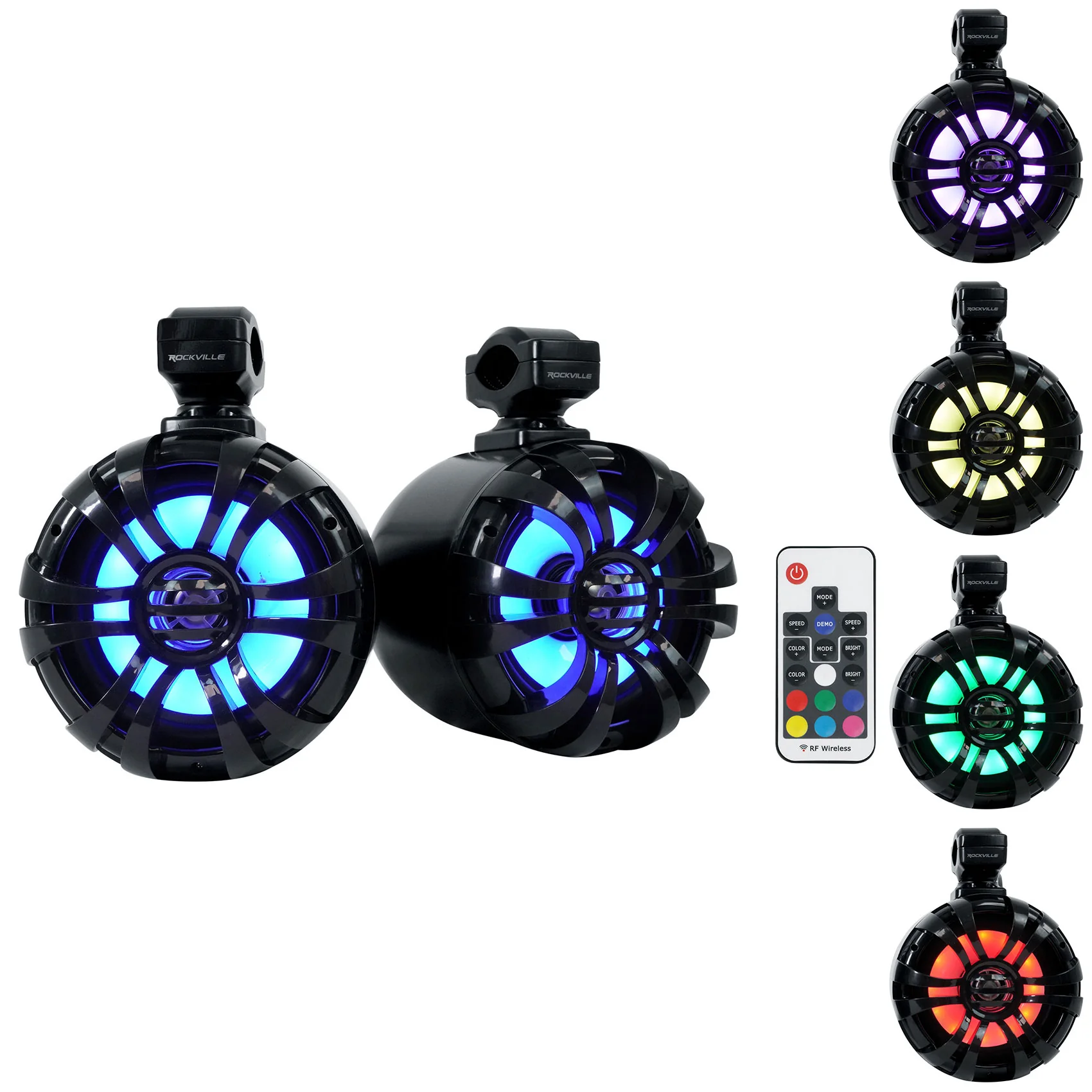 WB65KLS Black 2-Pack + RXM‑S20 4‑Ch Amp + OFC Install Kit Bundle - Image 19