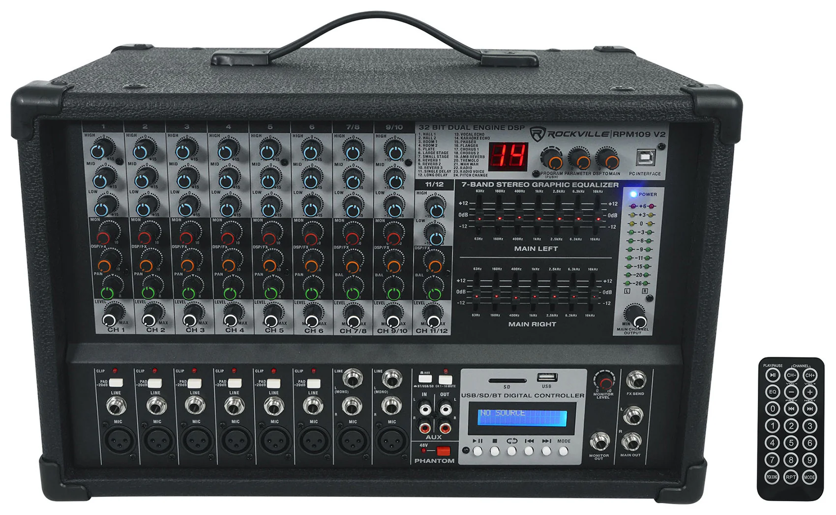 RSG15.24 Dual 15" 2-Pack + RPM109 V2 Powered Mixer Bundle - Image 5