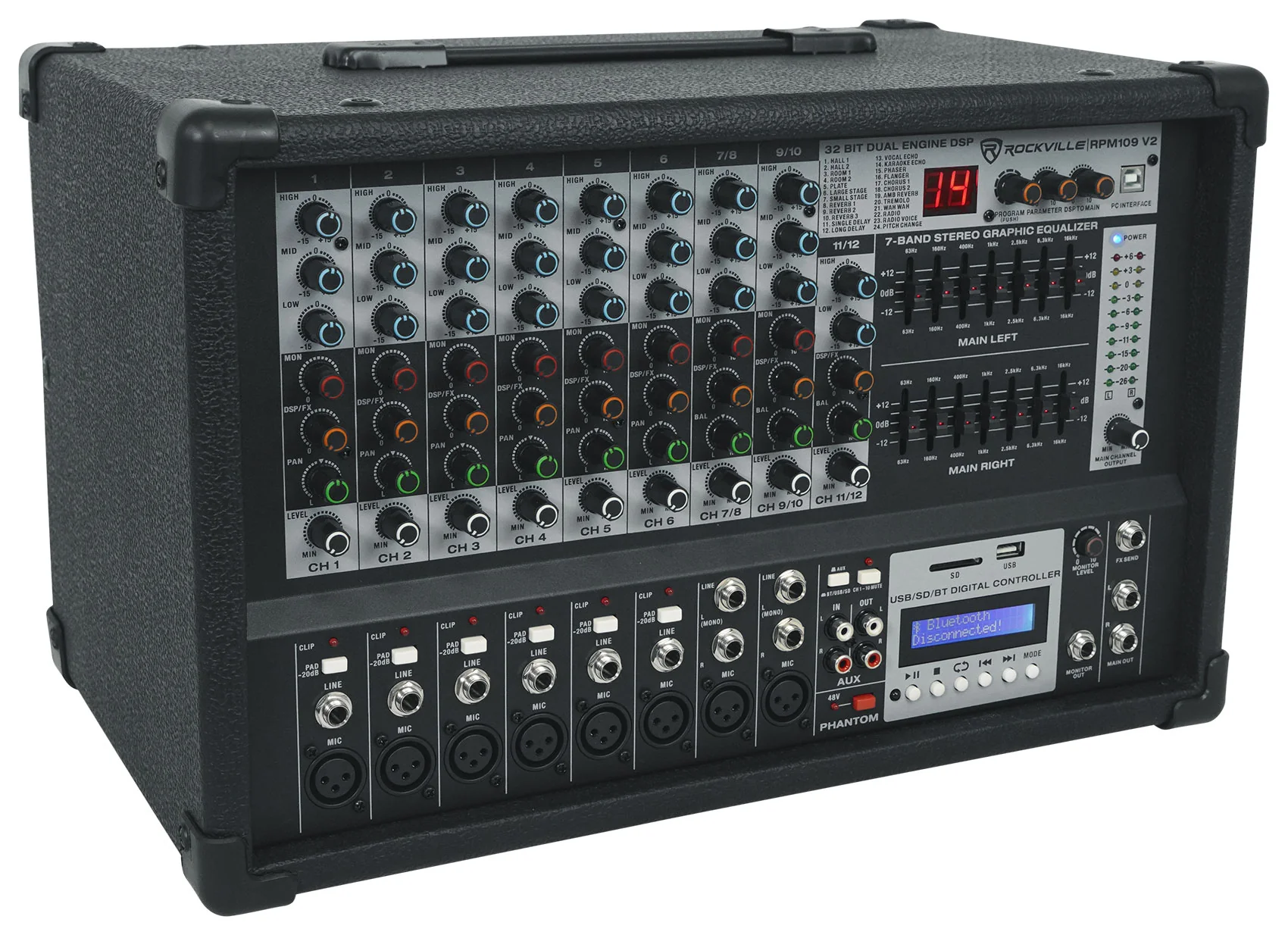 RSG15.24 Dual 15" 2-Pack + RPM109 V2 Powered Mixer Bundle - Image 6