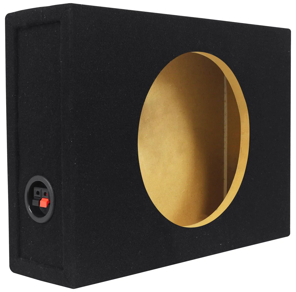 MTX 3510-04S 10" 600 Watt Shallow Car Subwoofer+Sealed Sub Box Slim Enclosure - Image 8