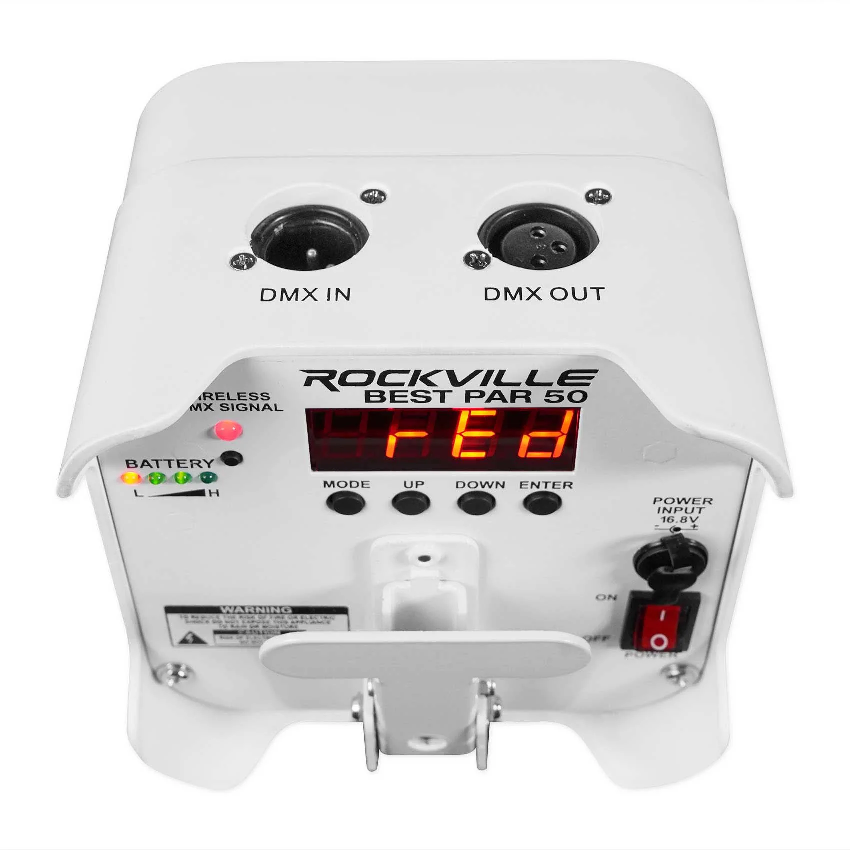 BEST PAR 50 White 4-Pack + ROCKFORCE W2 Controller Bundle - Image 8