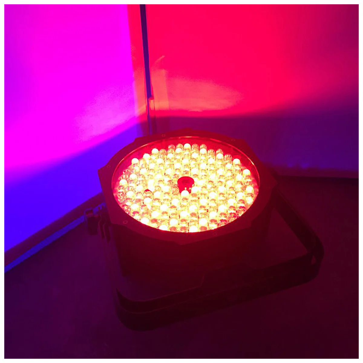 (4) Eliminator ADJ MEGA GO PAR 64E RGB+UV Par Wash Lights+DMX Controller+Fogger - Image 14