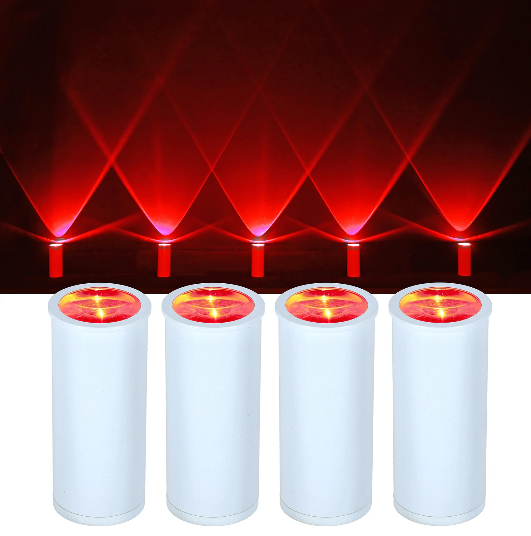 4 PACK MINI HALO WHITE