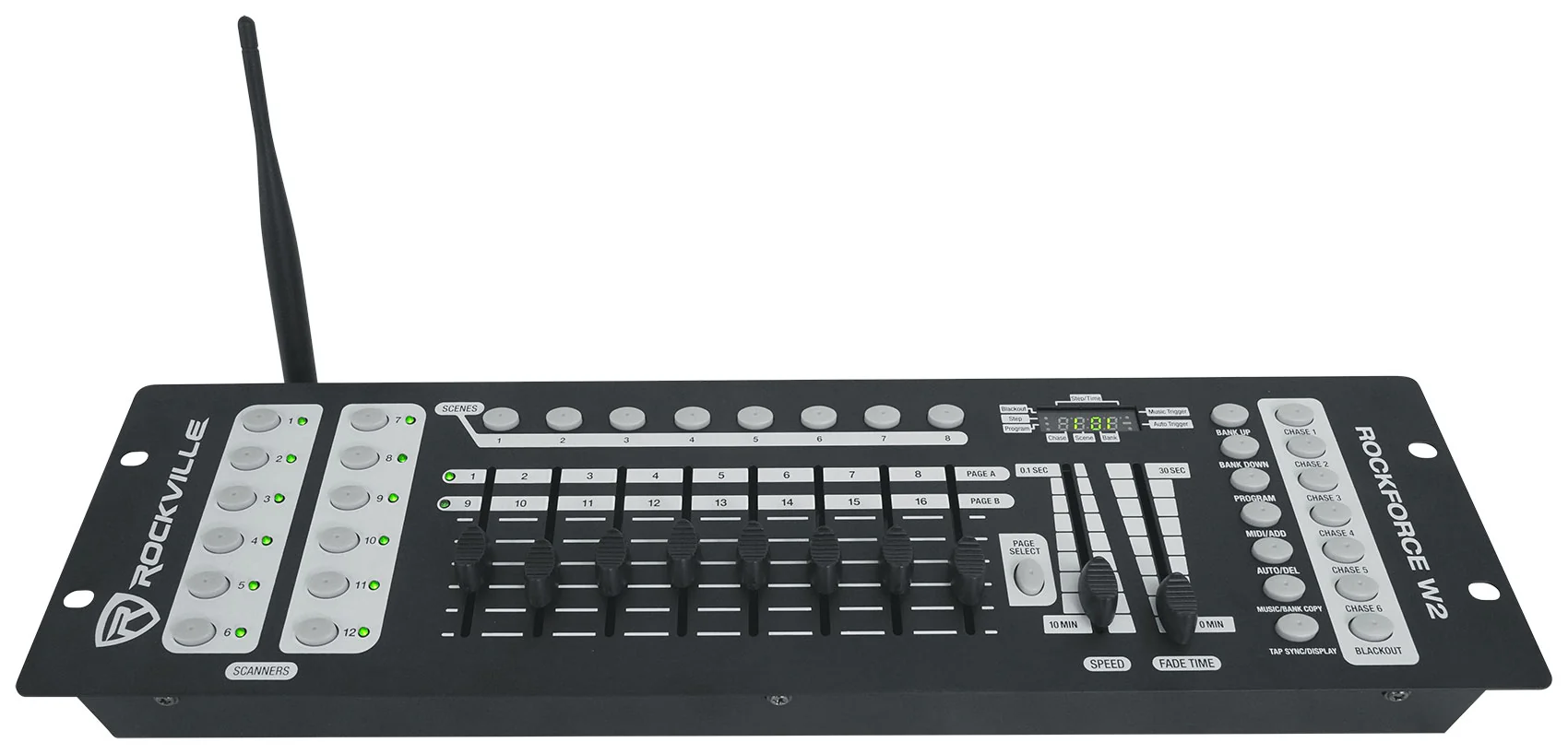 MINI IR4 Black 4-Pack + ROCKFORCE W2 DMX Controller Bundle - Image 9