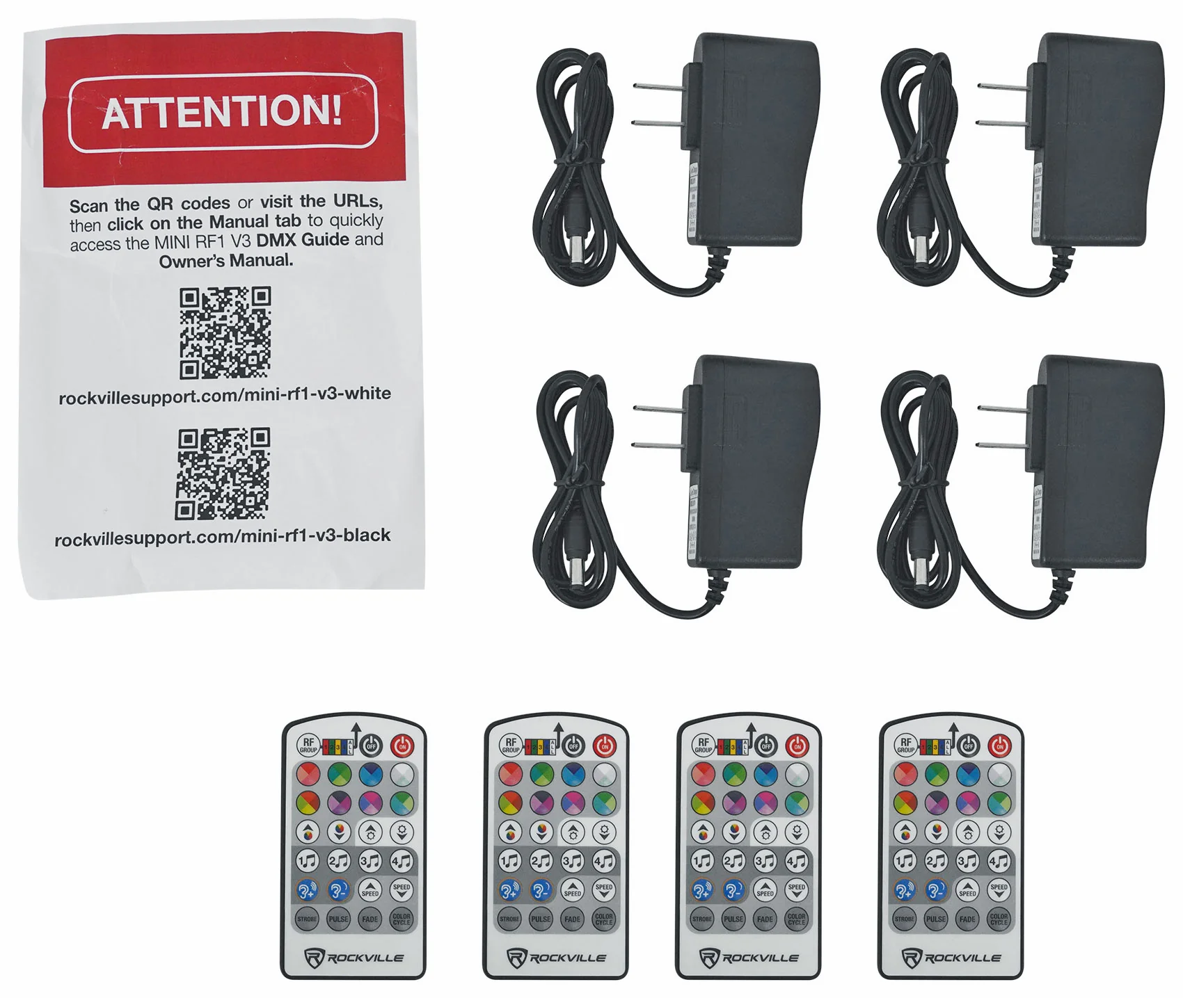4 PACK MINI RF1 V3 BLACK - Image 11