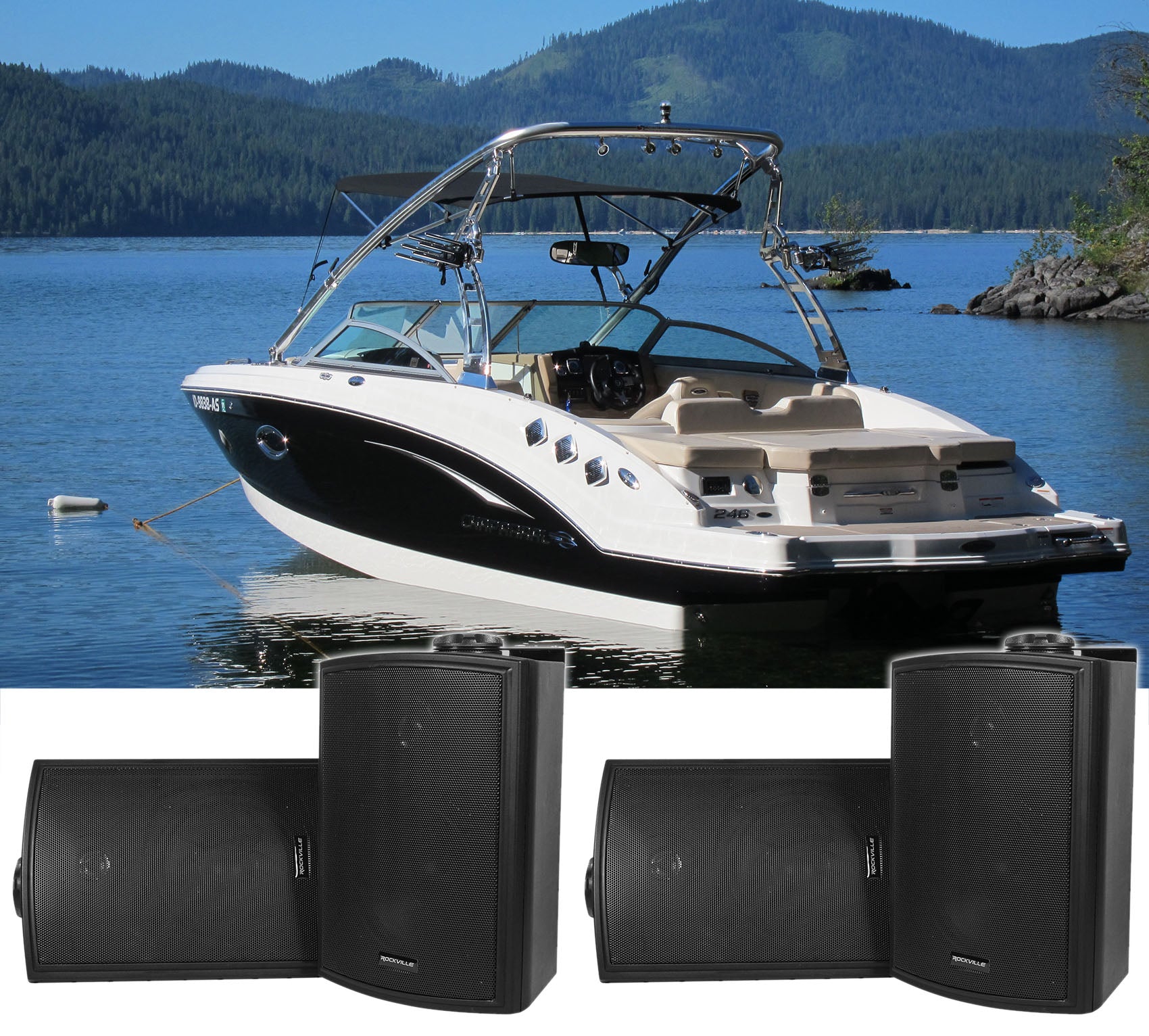 HP5S BK Boat 2-Pair