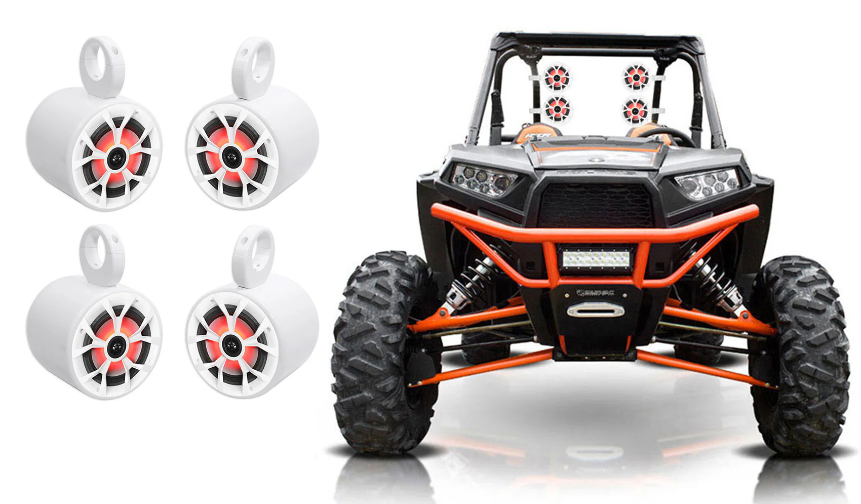 2-Pair RKL65MBW+2-Pair MAC65W RZR