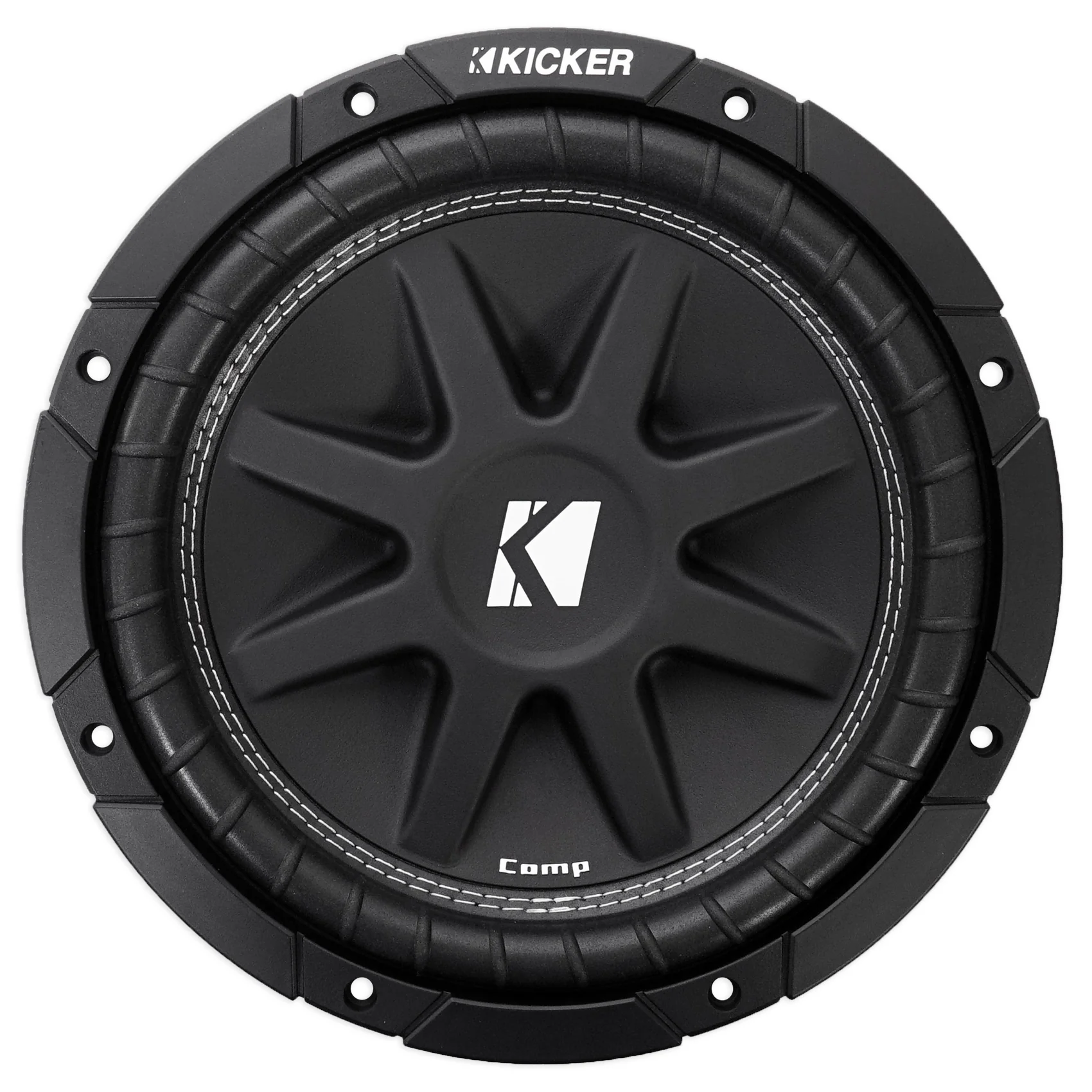 KICKER 43C104 Comp 10" 300 Watt Car Audio Subwoofer Sub+Mono Amplifier+Amp Kit - Image 11