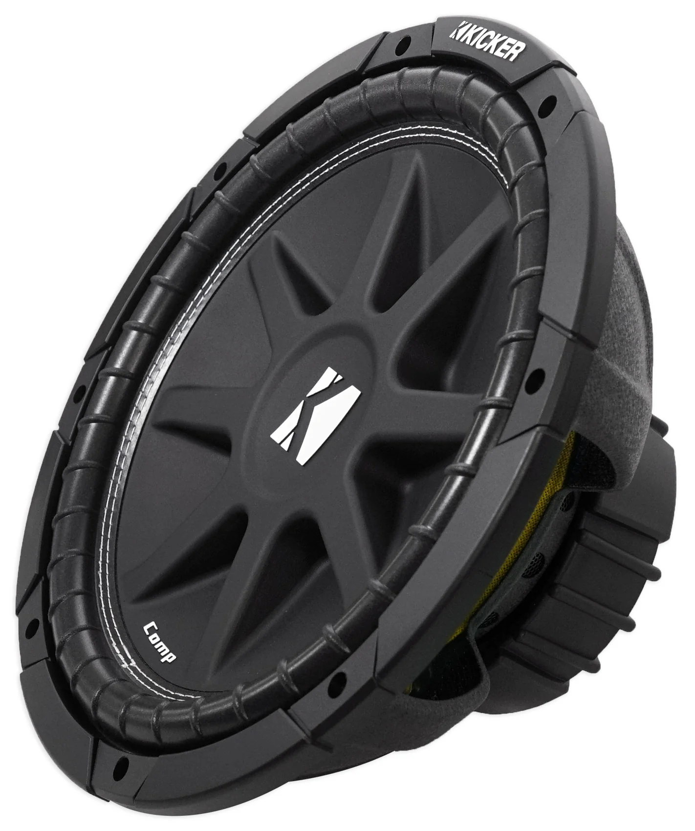 KICKER 43C124 Comp 12" 300 Watt SVC 4-Ohm Car Subwoofer Sub+Amplifier+Amp Kit - Image 9