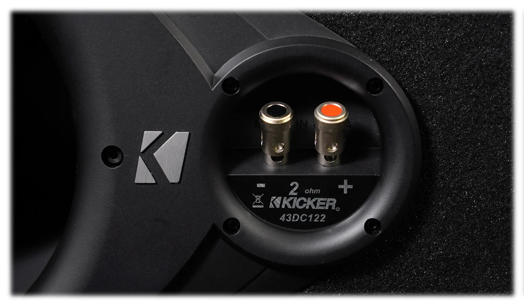 KICKER 43DC122 Comp Dual 12" Subwoofers+Vented Box+Mono Amplifier+Amp Wire Kit - Image 15