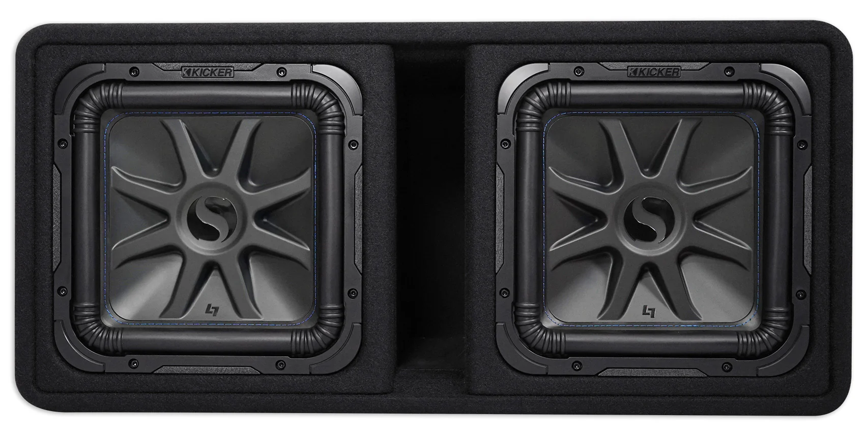 Kicker 44DL7S122 Dual 12" 3000w L7 Solo-Baric L7S Loaded Sub Enclosure 44L7S122 [Open Box] - Image 2