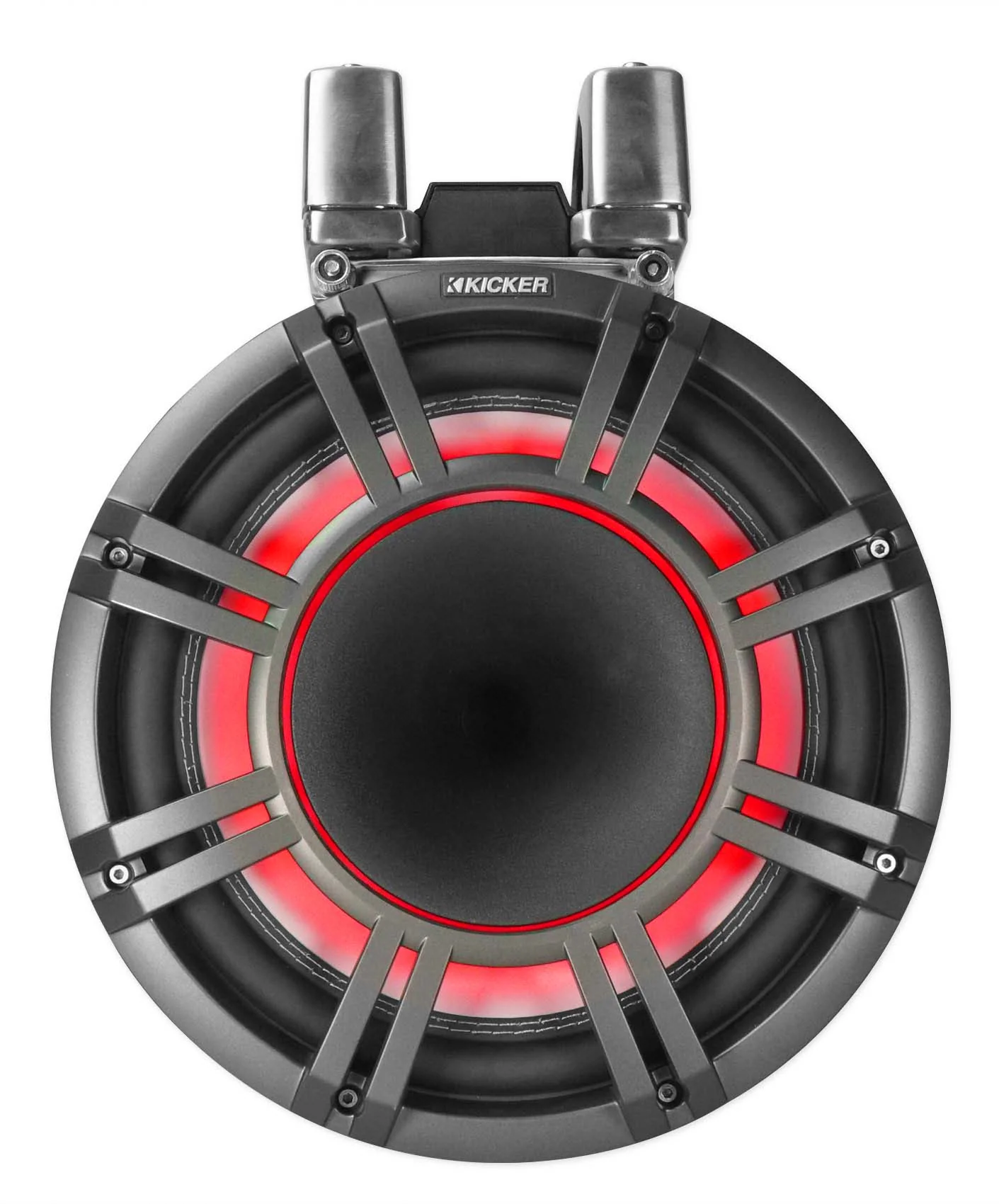 KICKER KMTC11 HLCD 11" Wakeboard Tower Speakers+6) 8" LED Speakers+8-Channel Amp - Image 11
