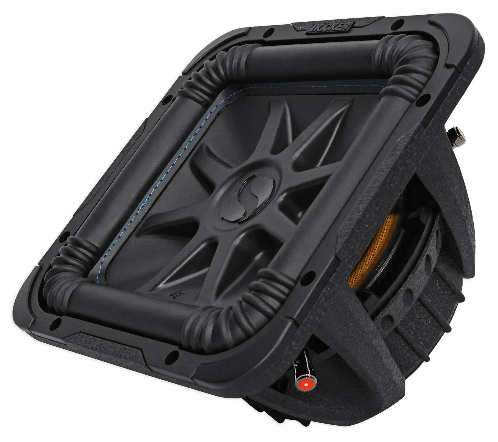 Kicker L7S102 L7 10" Solo Baric Square Car Subwoofer + Vented Sub Box Enclosure - Image 3