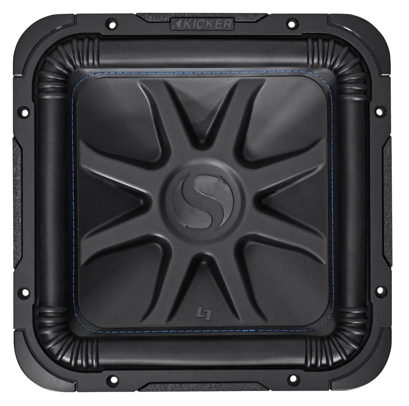 Kicker L7S122 12" Solobaric L7S Car Sub+Vented Enclosure+750W Amplifier+Amp Kit - Image 2