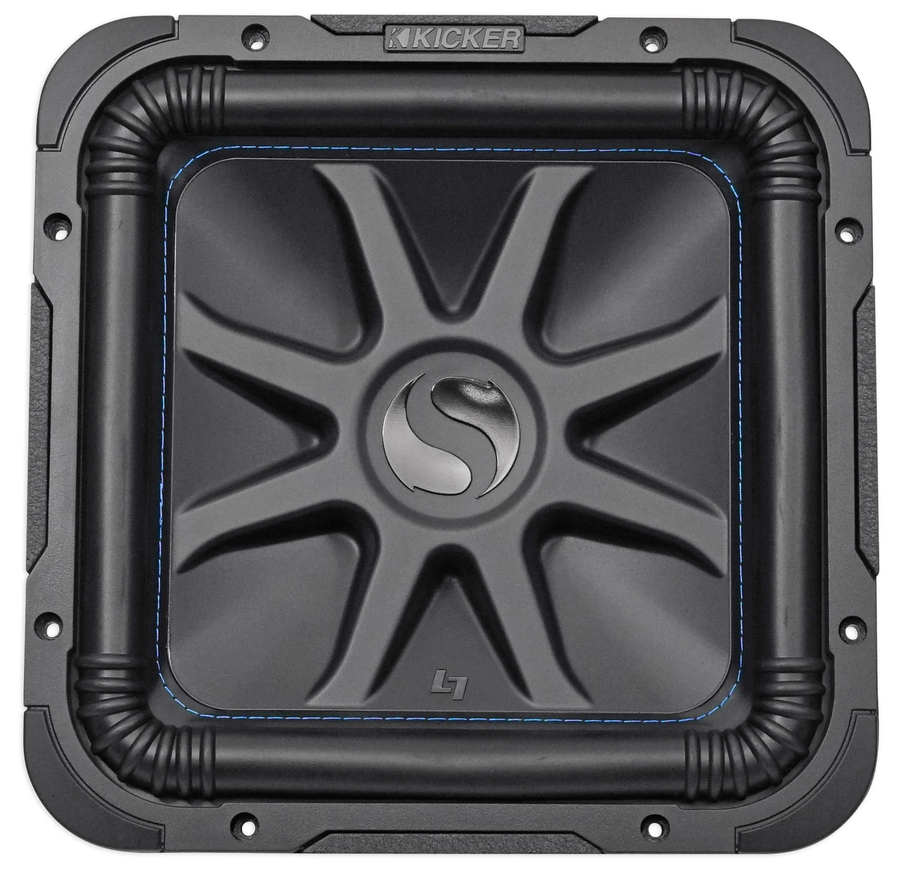 Kicker L7S124 12" Solobaric L7S Car Sub+Vented Enclosure+750W Amplifier+Amp Kit - Image 2