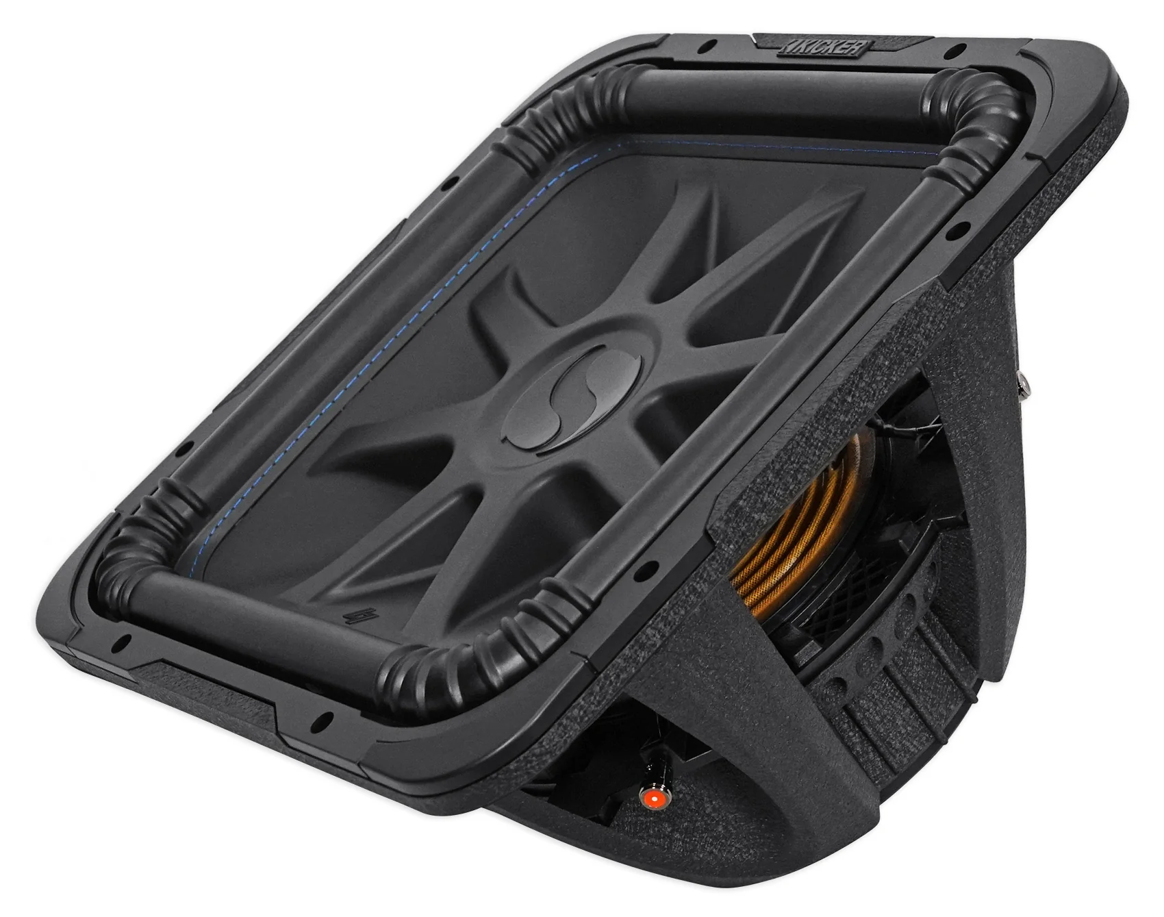 Kicker 15" Solo Baric L7S L7S152 Solobaric Subwoofer+Vented Sub Box Enclosure - Image 4