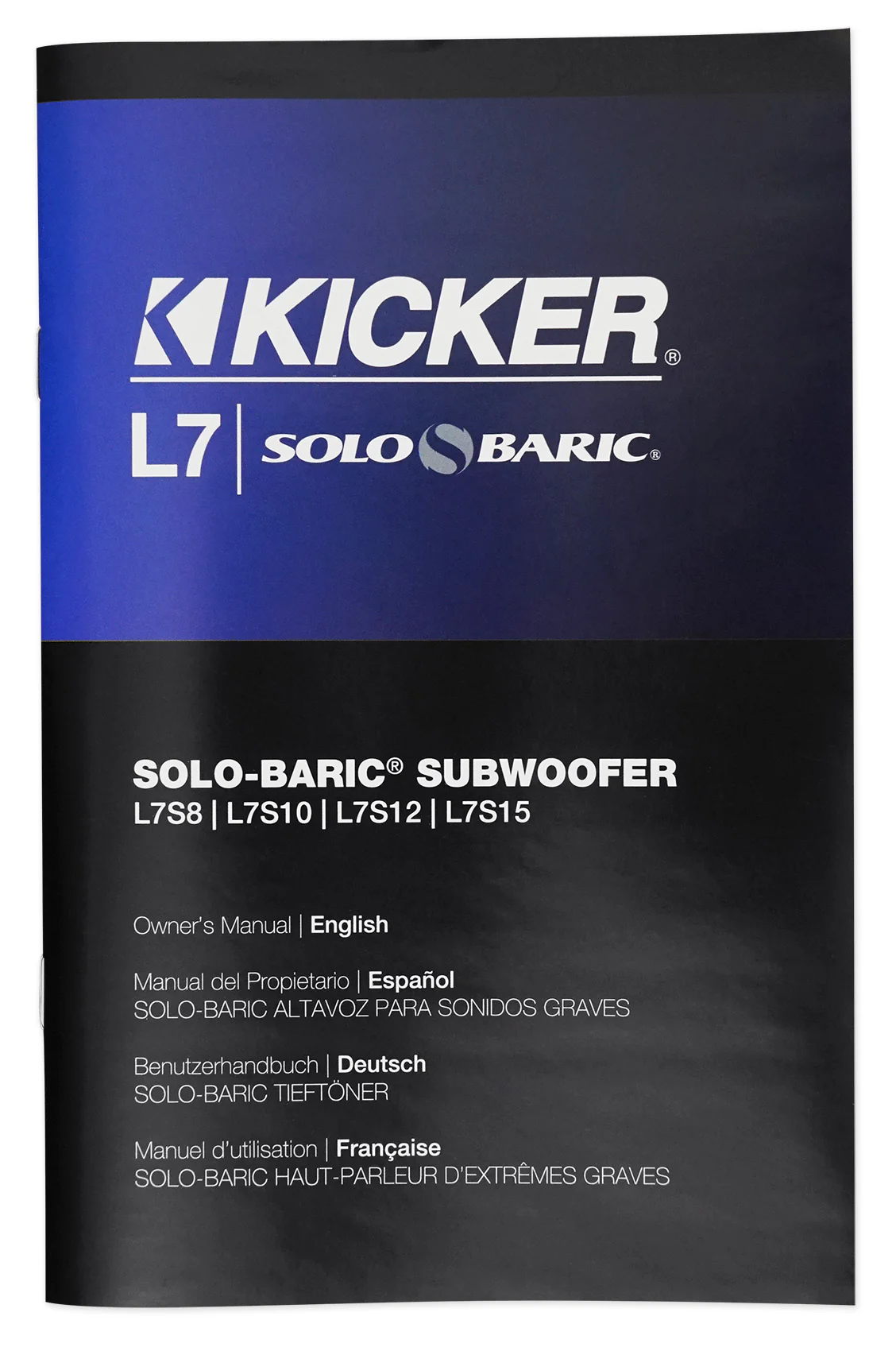 Kicker 15" Solo Baric L7S L7S152 Solobaric Subwoofer+Vented Sub Box Enclosure - Image 8
