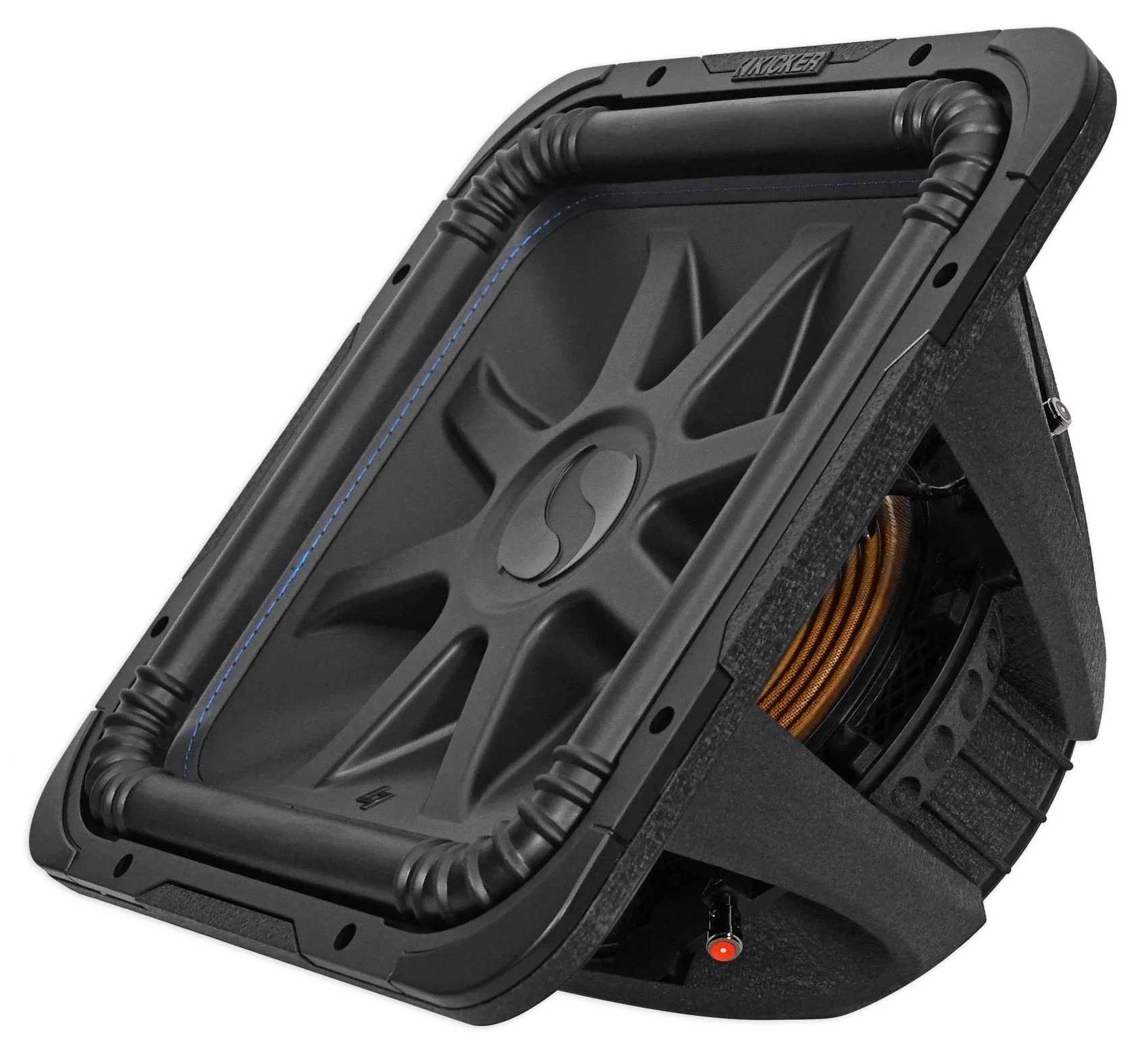 Kicker 15" Solo Baric L7S L7S154 Solobaric Subwoofer + Vented Sub Box Enclosure - Image 4