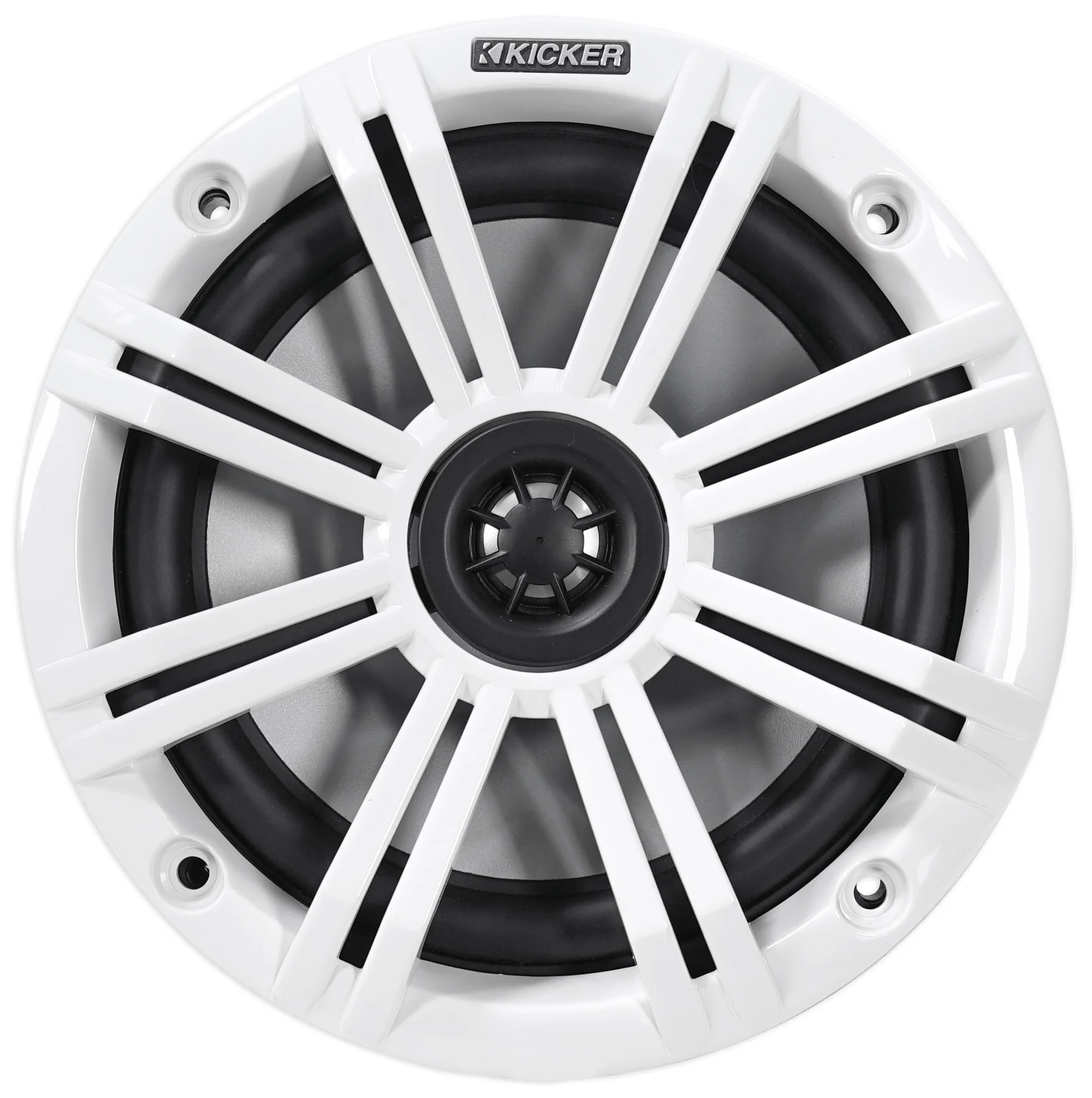 Pair KICKER 45KM654 6.5" 390 Watt White Marine Wakeboard Tower Boat Speakers - Image 4